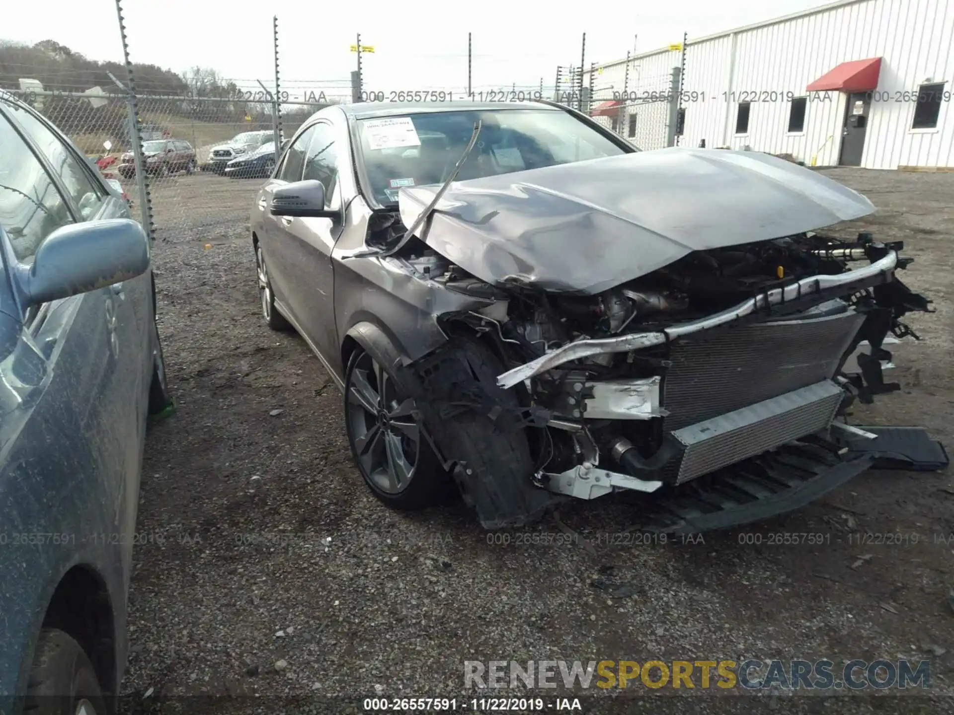 1 Photograph of a damaged car WDDSJ4GB1KN748188 MERCEDES-BENZ CLA 2019