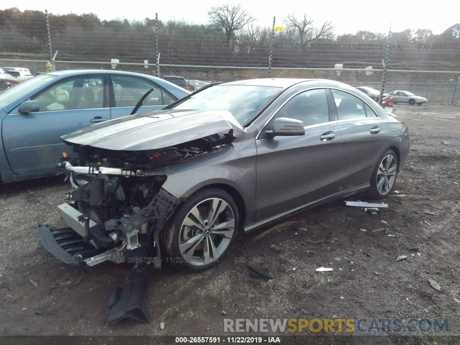 2 Photograph of a damaged car WDDSJ4GB1KN748188 MERCEDES-BENZ CLA 2019