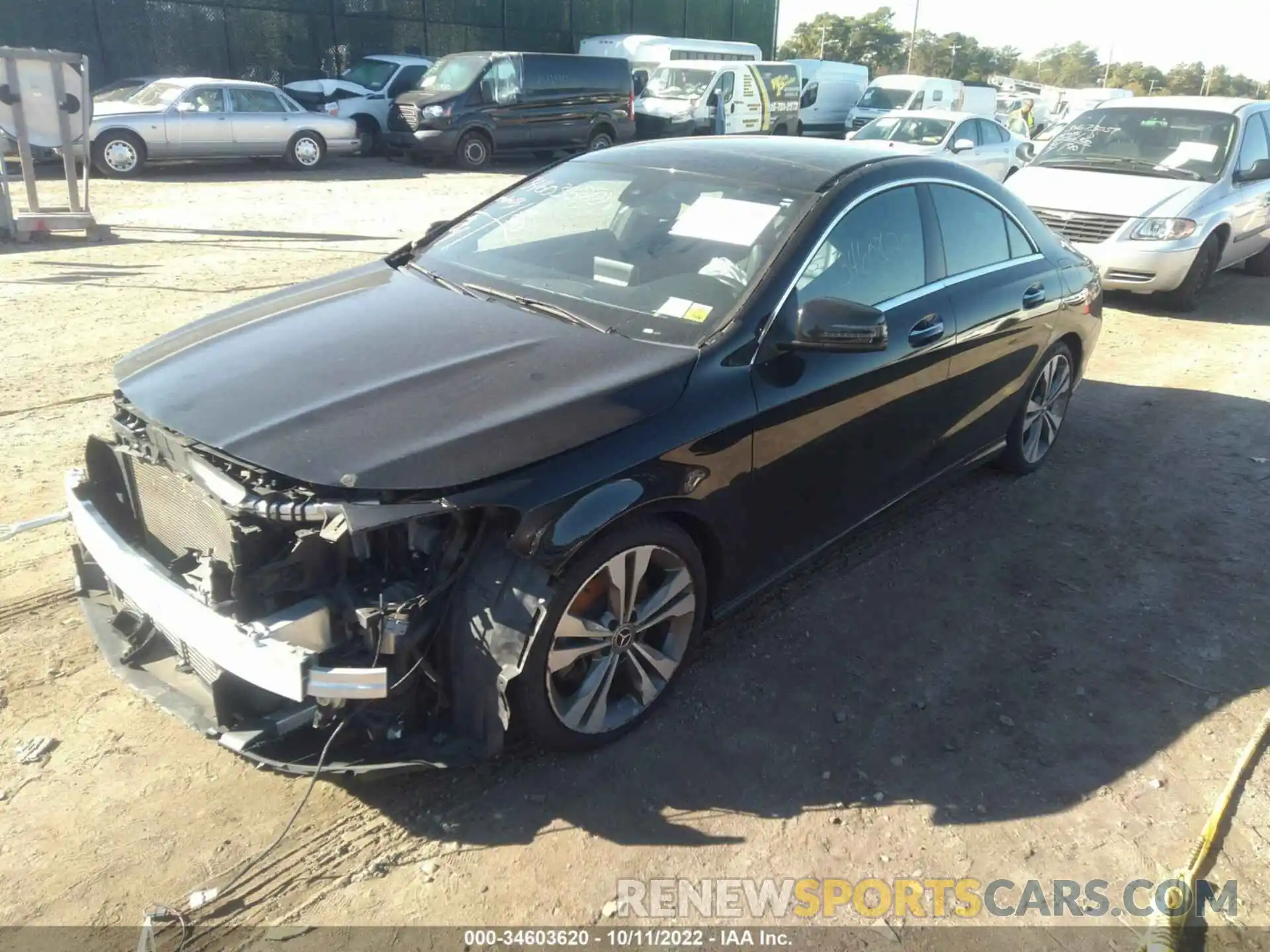 2 Photograph of a damaged car WDDSJ4GB1KN763256 MERCEDES-BENZ CLA 2019