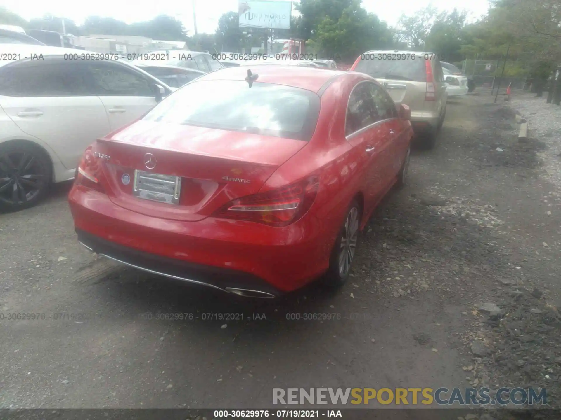 4 Photograph of a damaged car WDDSJ4GB2KN723252 MERCEDES-BENZ CLA 2019