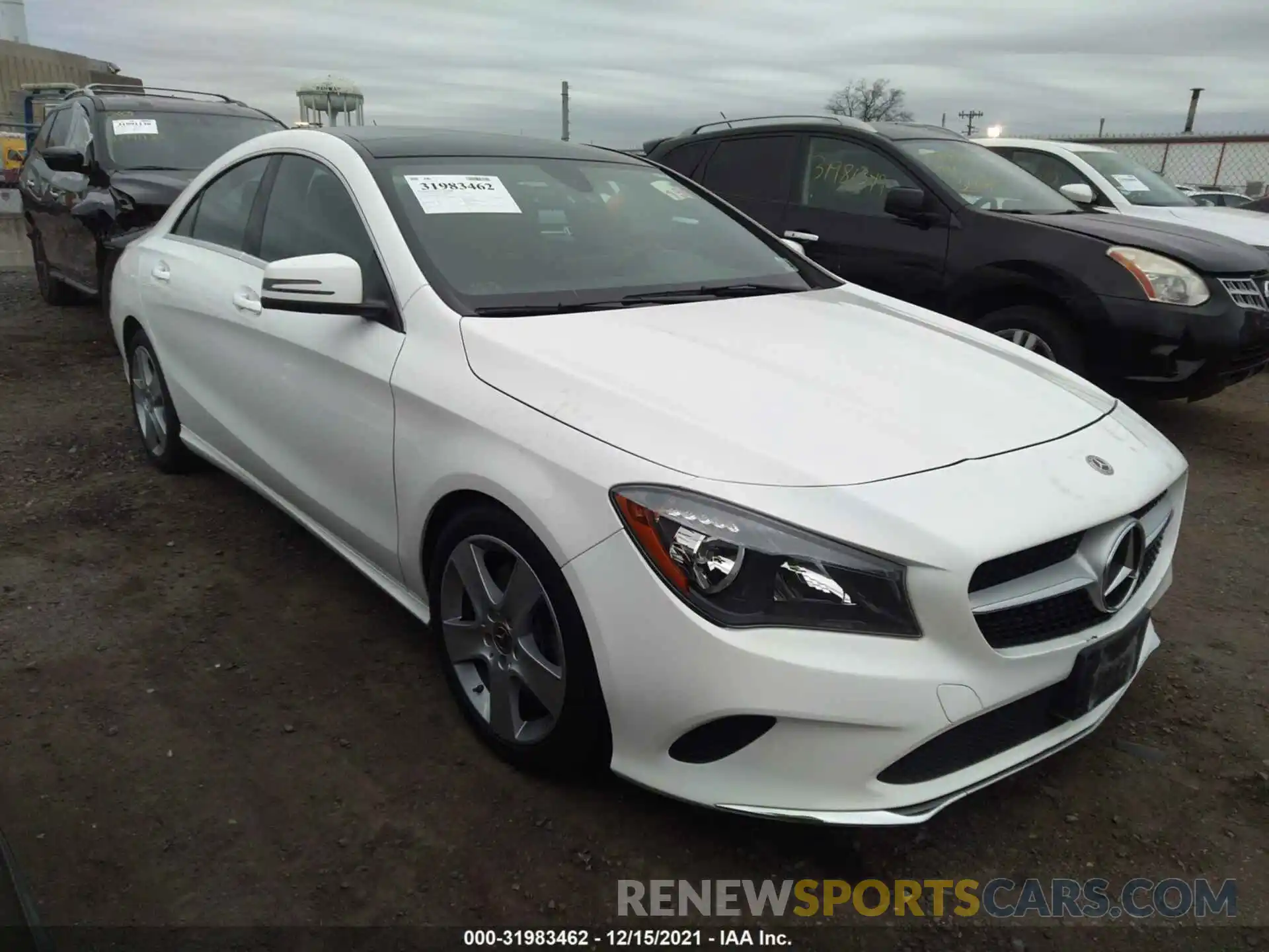 1 Photograph of a damaged car WDDSJ4GB2KN723364 MERCEDES-BENZ CLA 2019