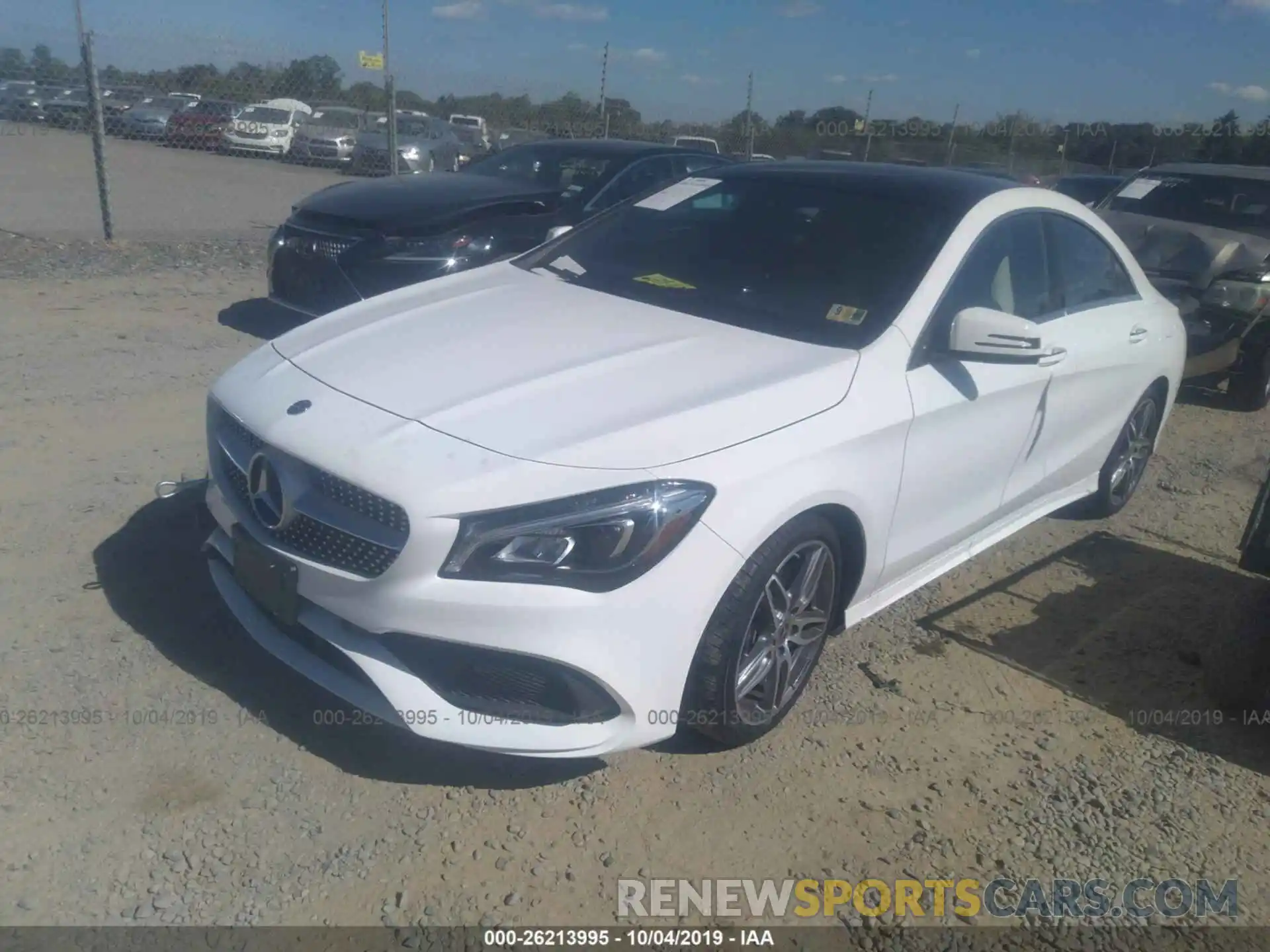 2 Photograph of a damaged car WDDSJ4GB2KN724630 MERCEDES-BENZ CLA 2019