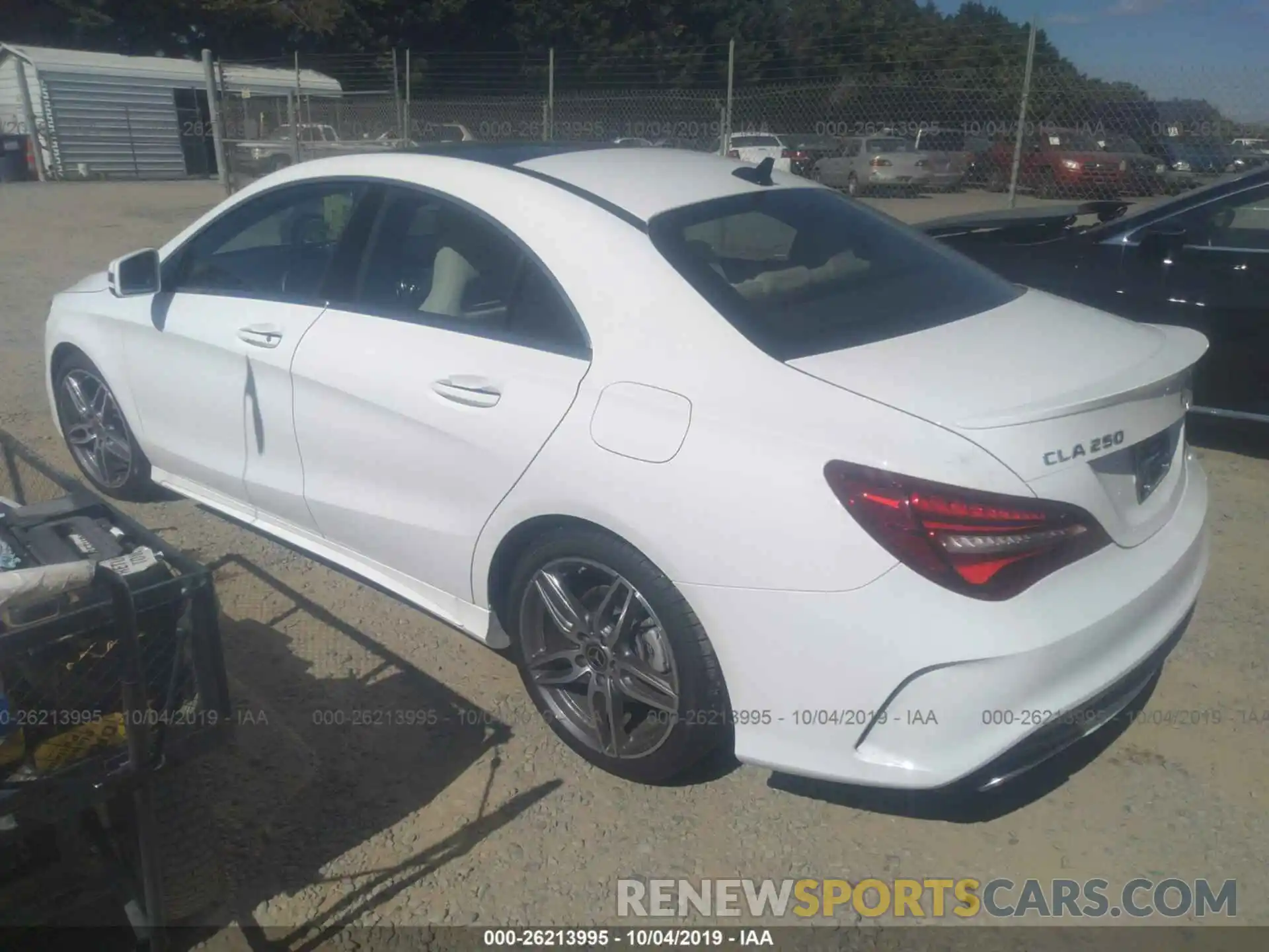 3 Photograph of a damaged car WDDSJ4GB2KN724630 MERCEDES-BENZ CLA 2019