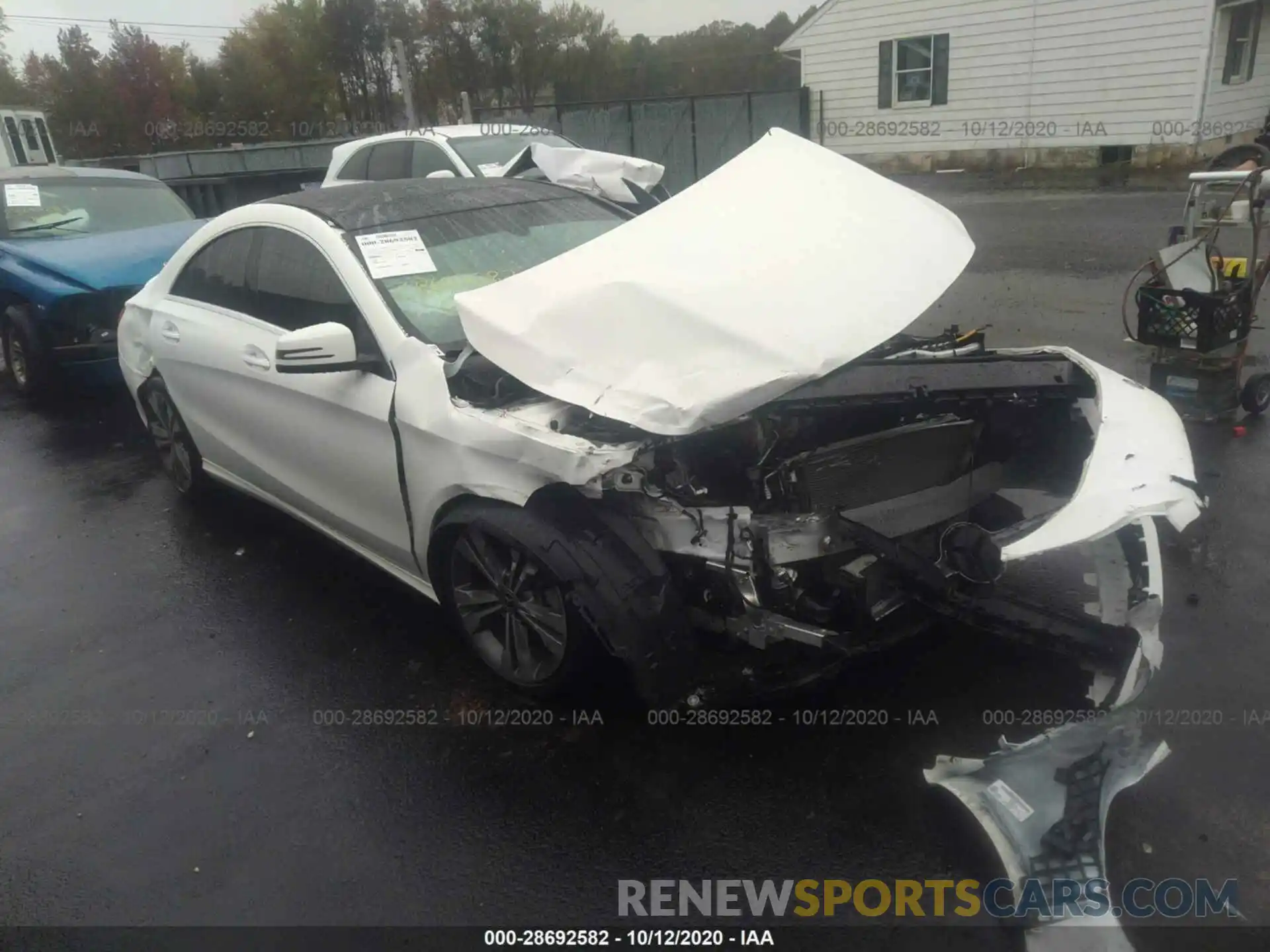 1 Photograph of a damaged car WDDSJ4GB2KN740357 MERCEDES-BENZ CLA 2019