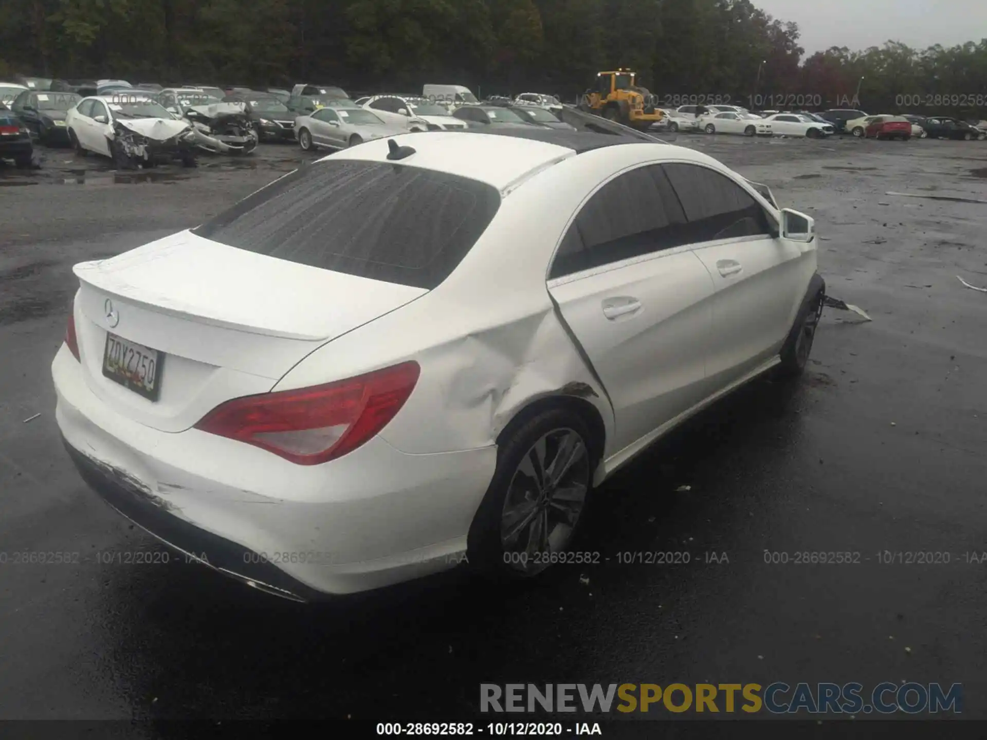 4 Photograph of a damaged car WDDSJ4GB2KN740357 MERCEDES-BENZ CLA 2019