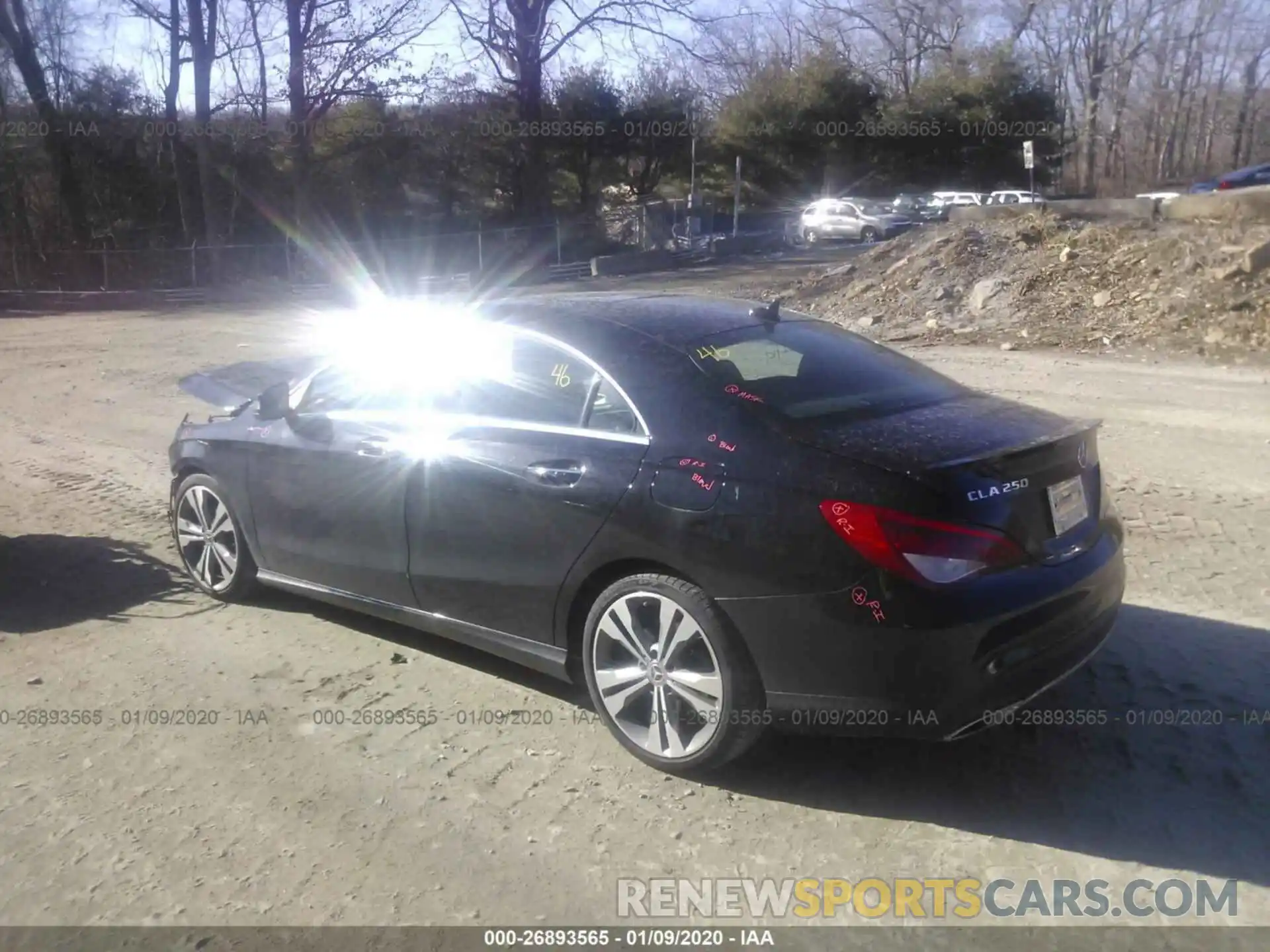 3 Photograph of a damaged car WDDSJ4GB3KN699303 MERCEDES-BENZ CLA 2019