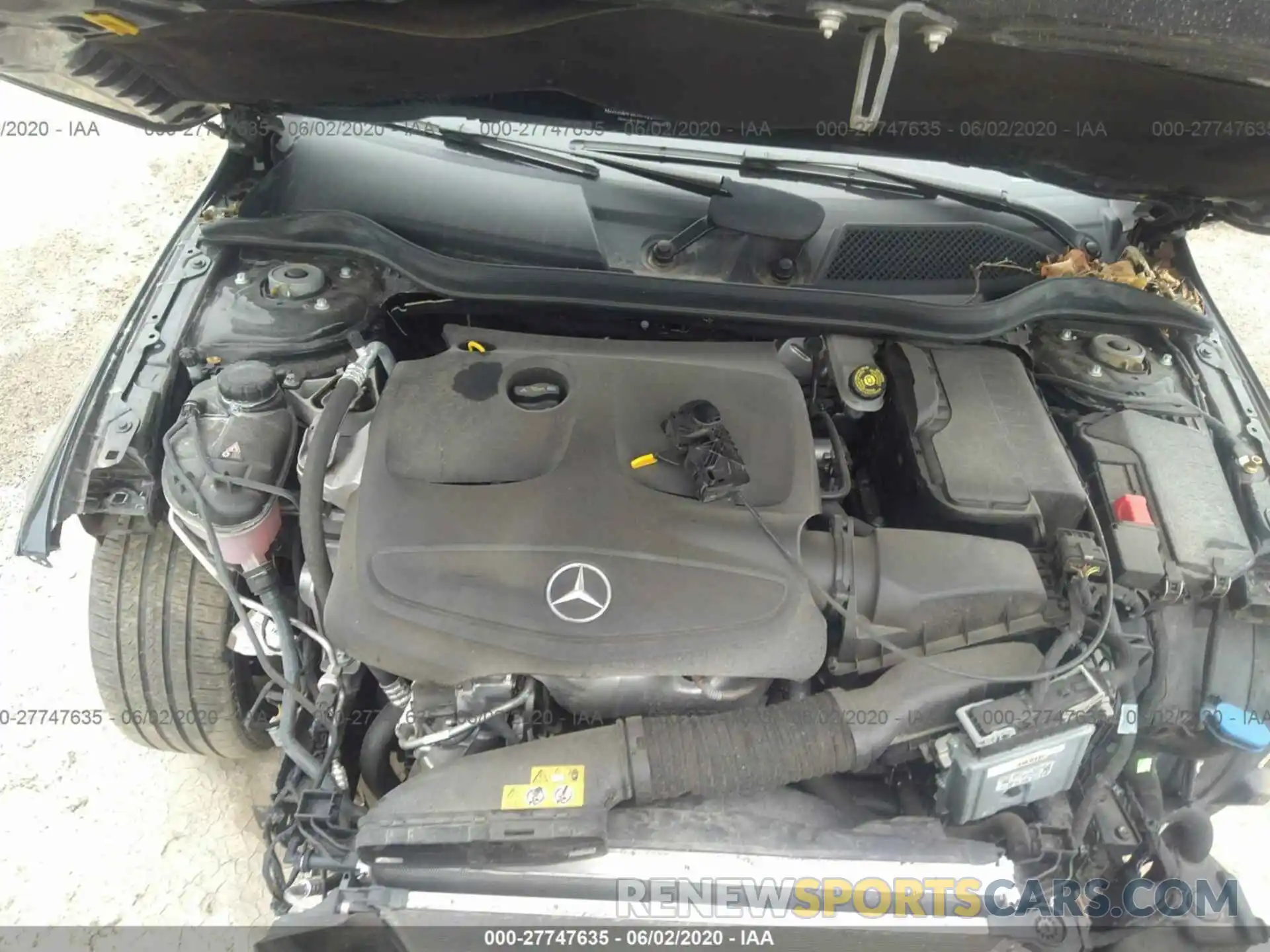 10 Фотография поврежденного автомобиля WDDSJ4GB3KN723504 MERCEDES-BENZ CLA 2019