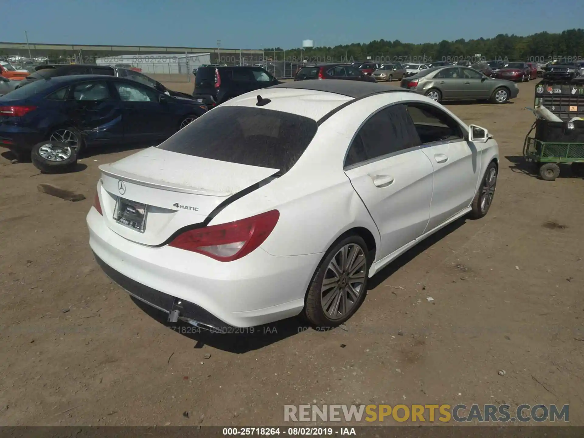 4 Photograph of a damaged car WDDSJ4GB3KN748760 MERCEDES-BENZ CLA 2019