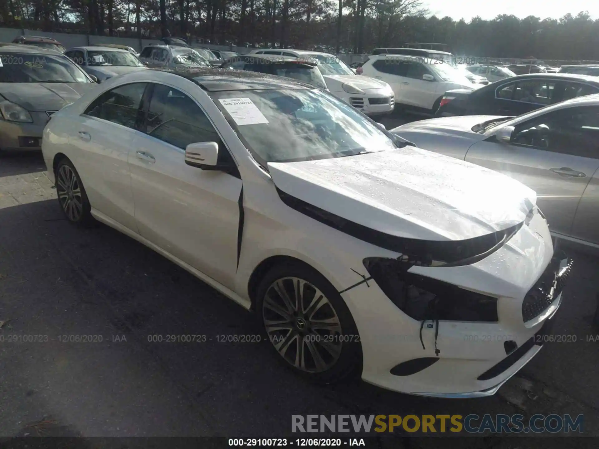 1 Photograph of a damaged car WDDSJ4GB3KN755675 MERCEDES-BENZ CLA 2019