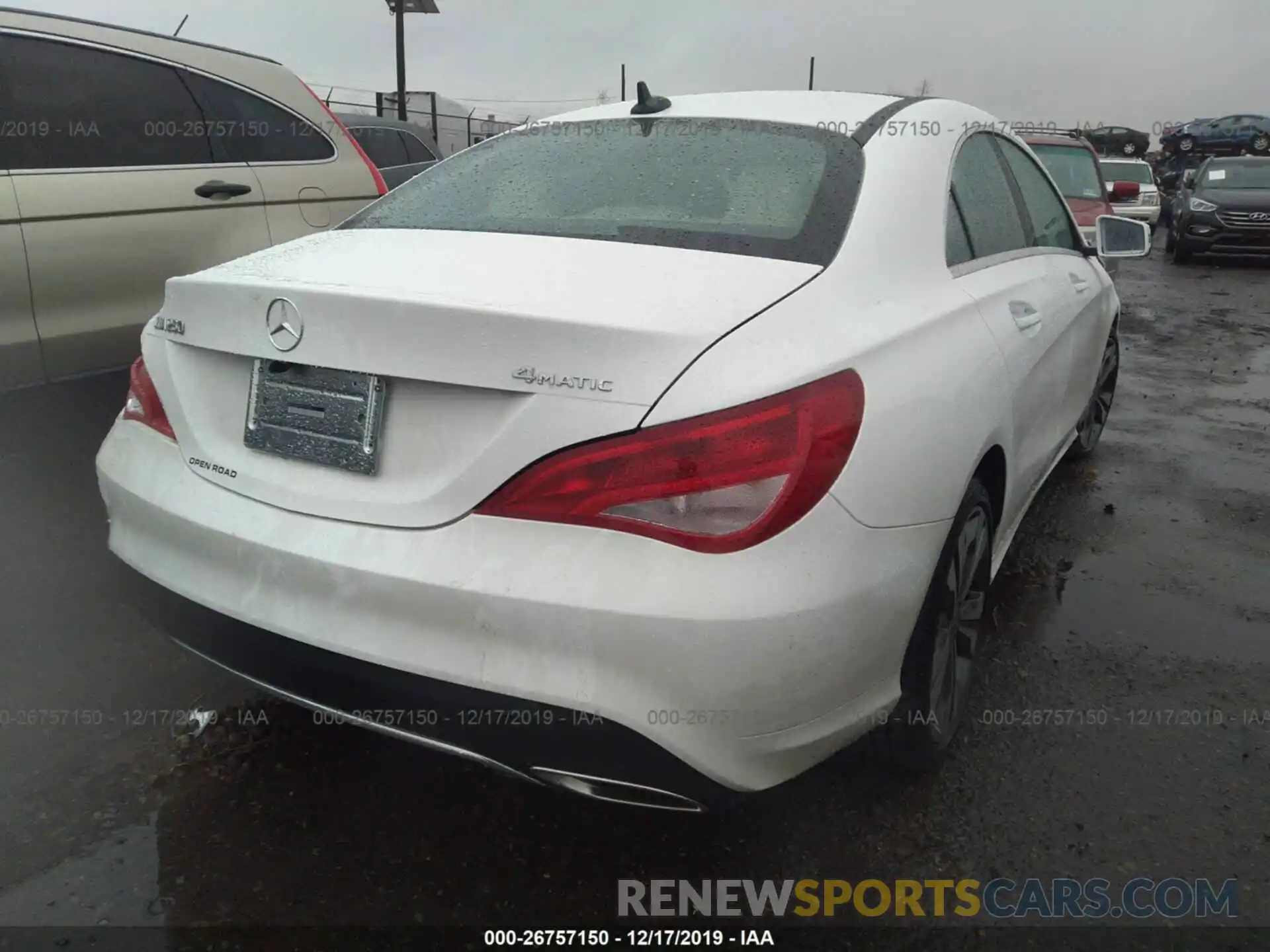 4 Photograph of a damaged car WDDSJ4GB3KN763596 MERCEDES-BENZ CLA 2019