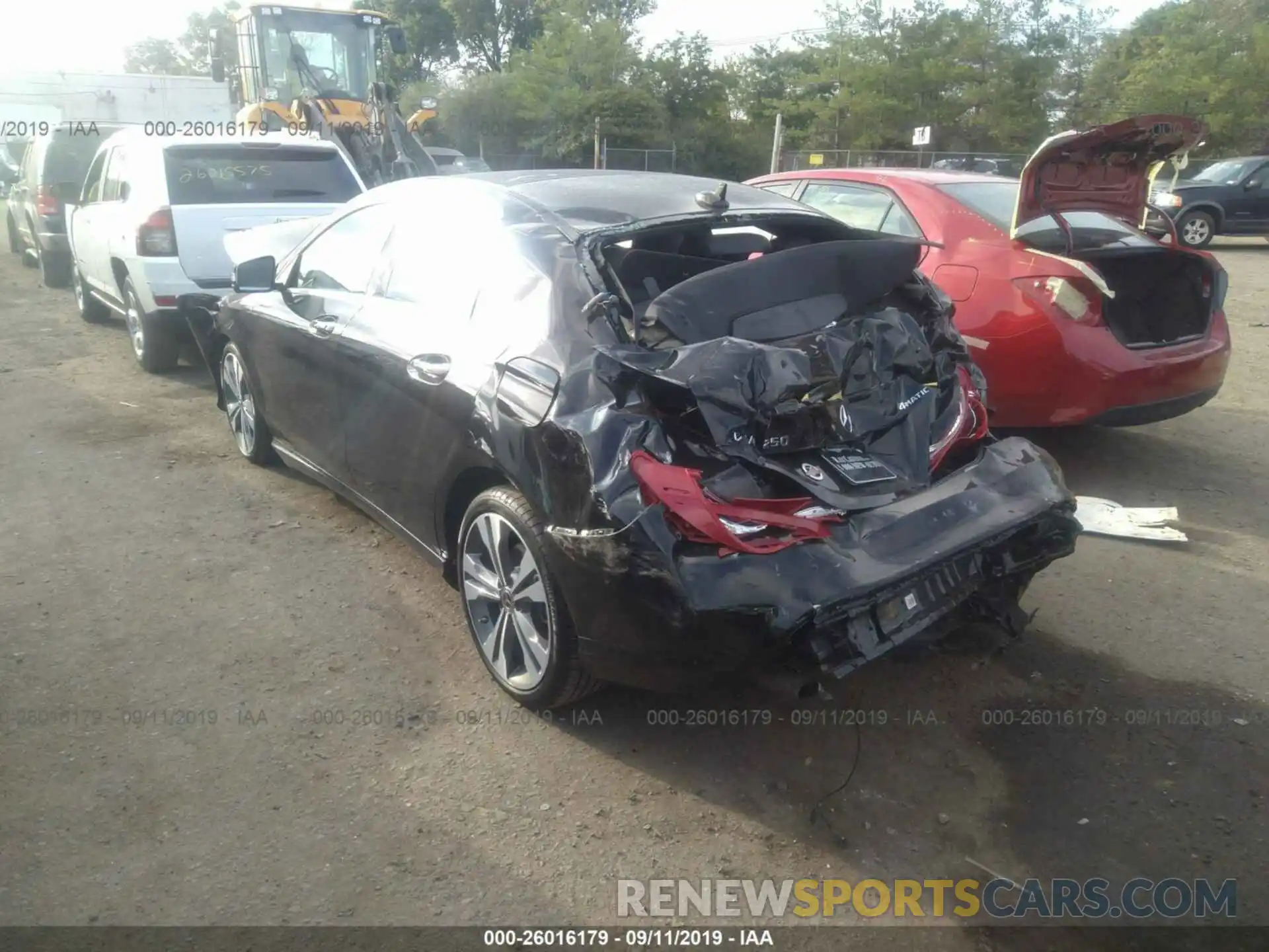 3 Photograph of a damaged car WDDSJ4GB3KN766501 MERCEDES-BENZ CLA 2019