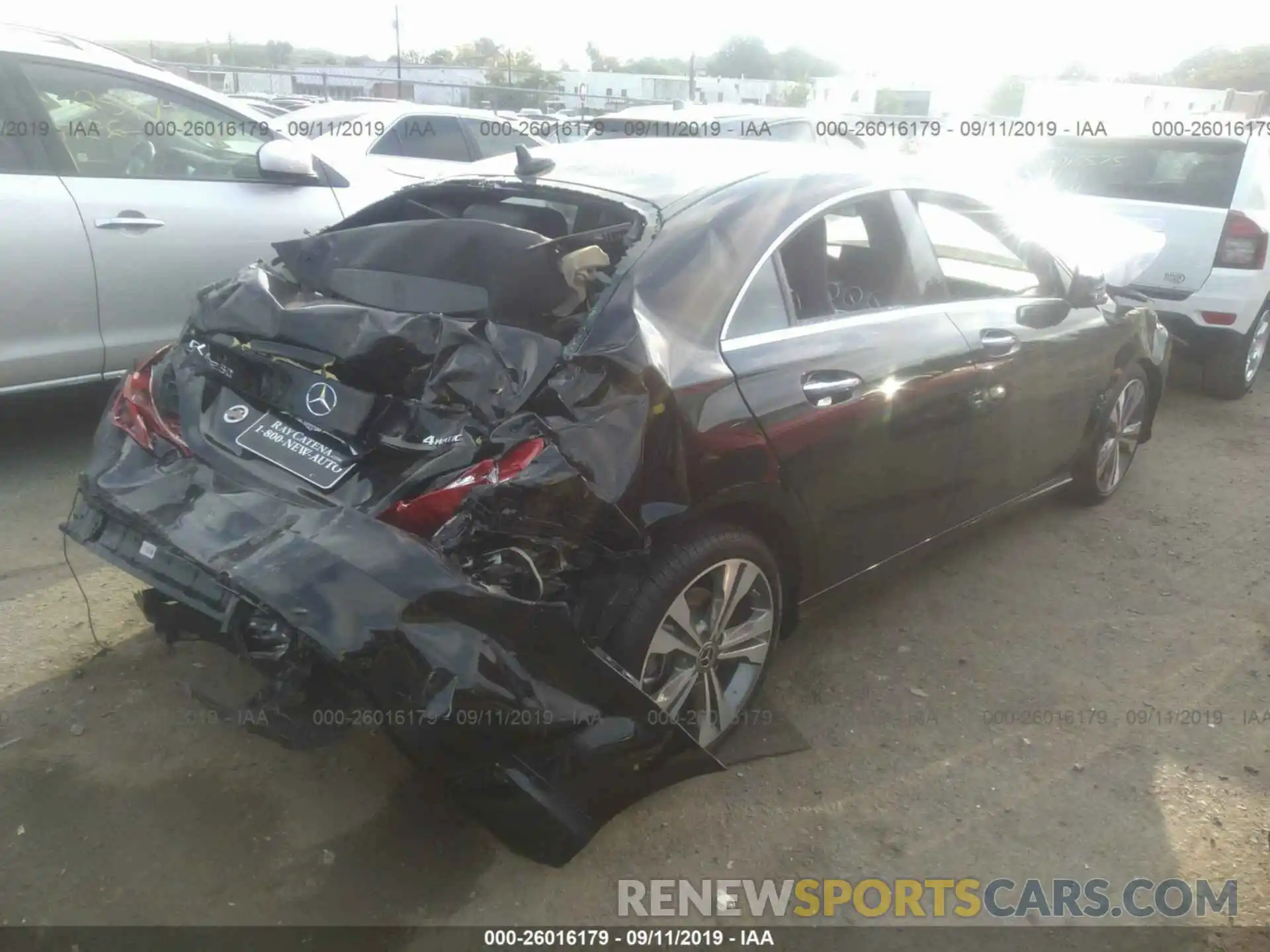 4 Photograph of a damaged car WDDSJ4GB3KN766501 MERCEDES-BENZ CLA 2019