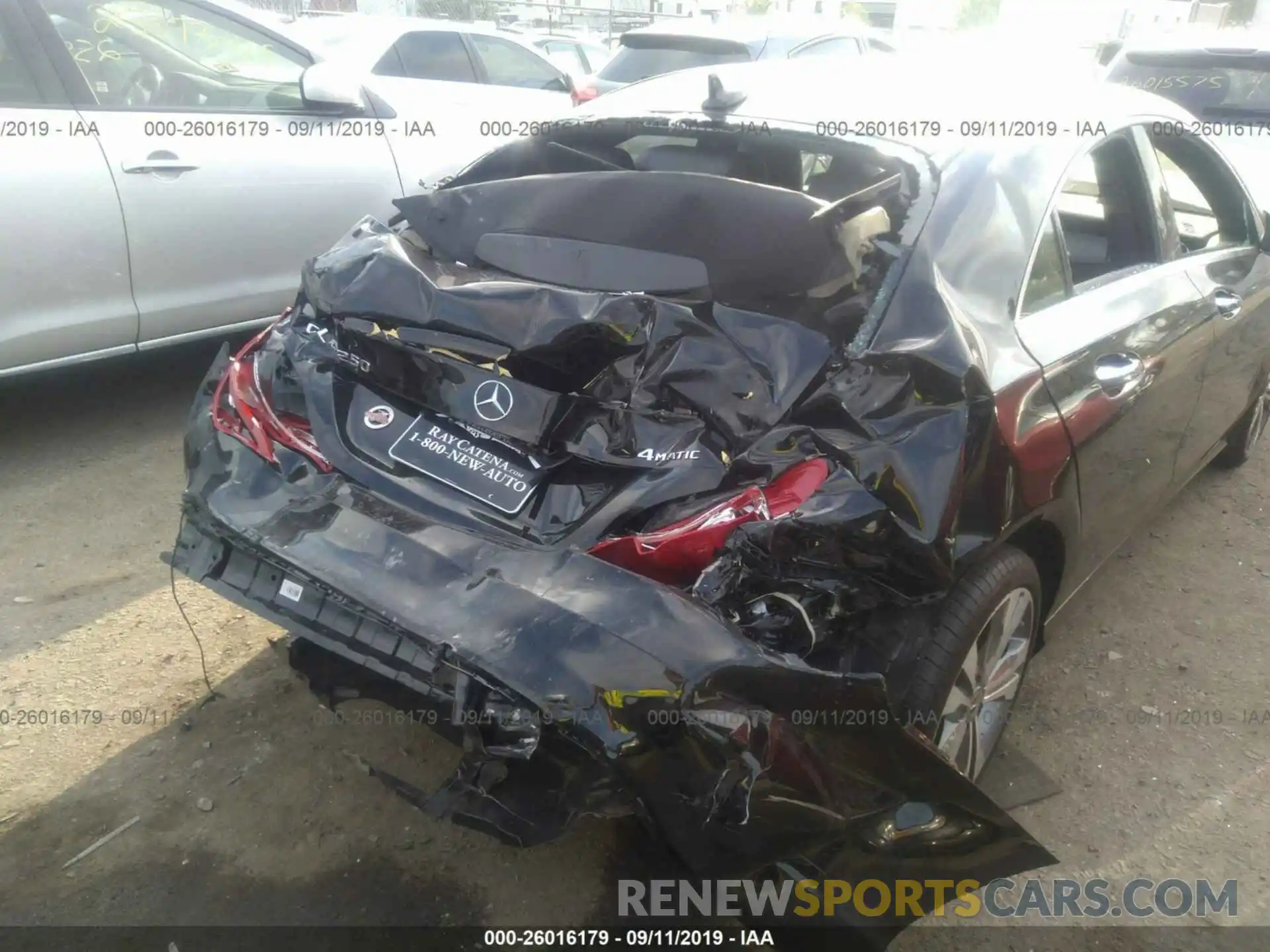 6 Photograph of a damaged car WDDSJ4GB3KN766501 MERCEDES-BENZ CLA 2019