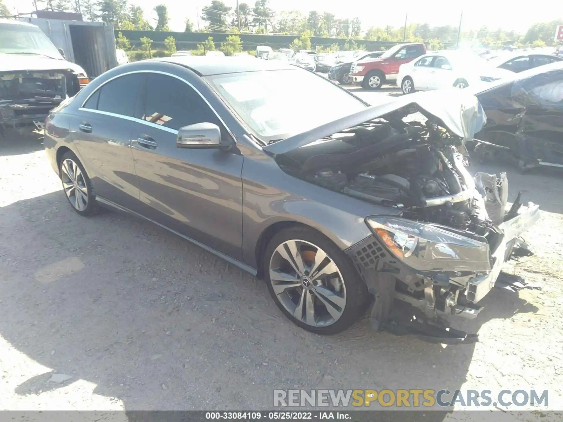 1 Photograph of a damaged car WDDSJ4GB4KN719946 MERCEDES-BENZ CLA 2019