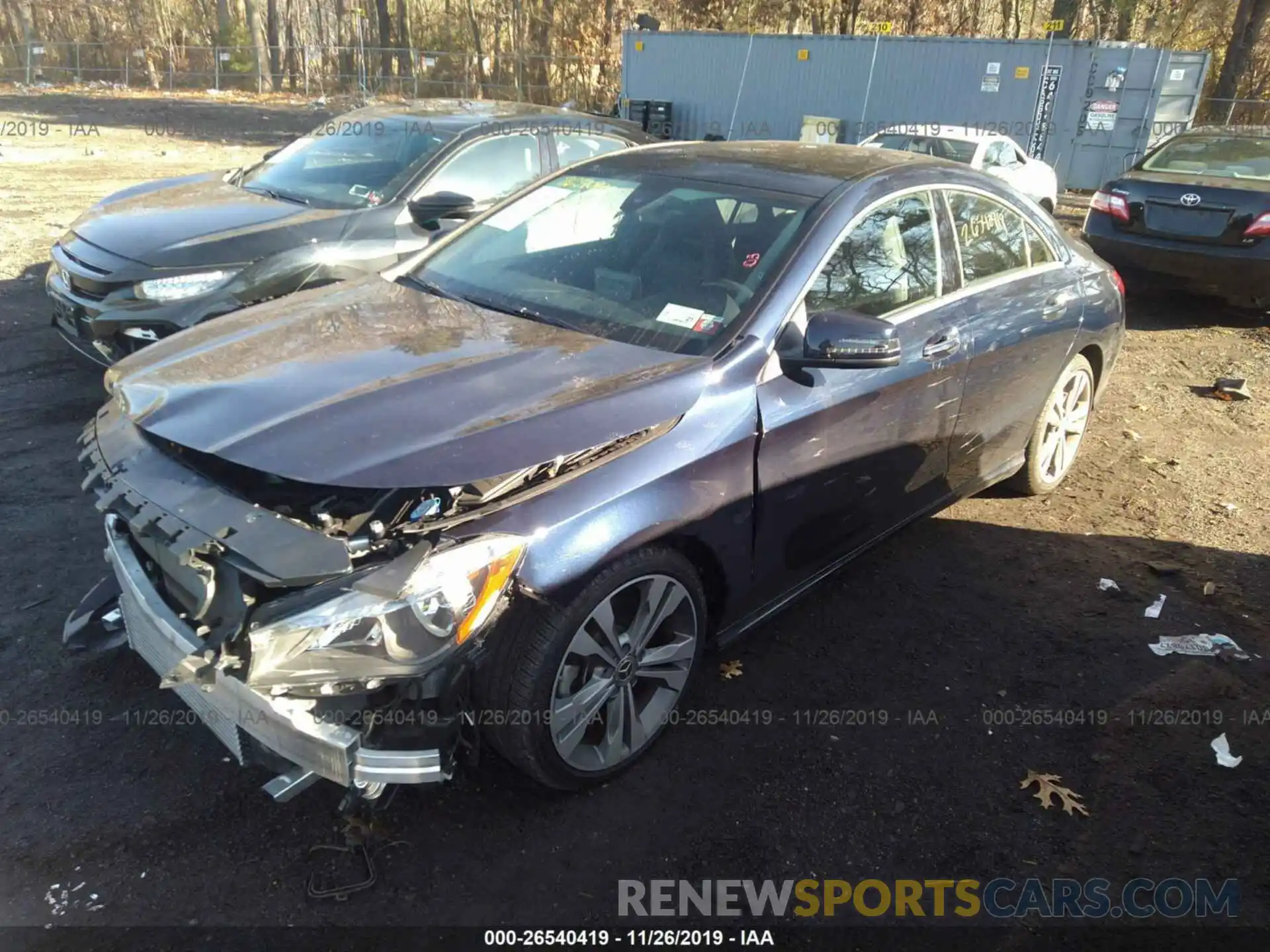 2 Photograph of a damaged car WDDSJ4GB4KN723365 MERCEDES-BENZ CLA 2019