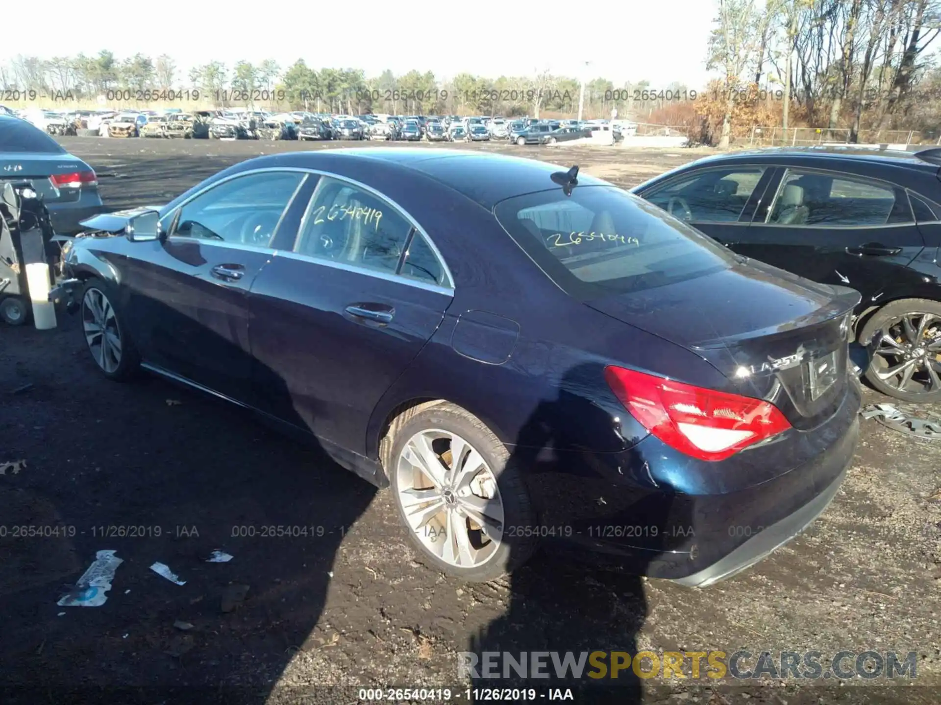 3 Photograph of a damaged car WDDSJ4GB4KN723365 MERCEDES-BENZ CLA 2019