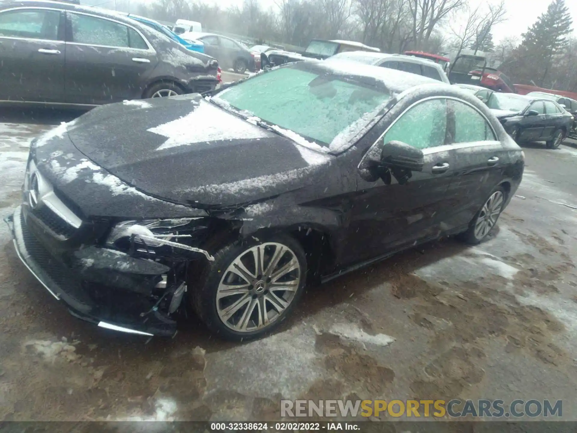 2 Photograph of a damaged car WDDSJ4GB4KN724998 MERCEDES-BENZ CLA 2019