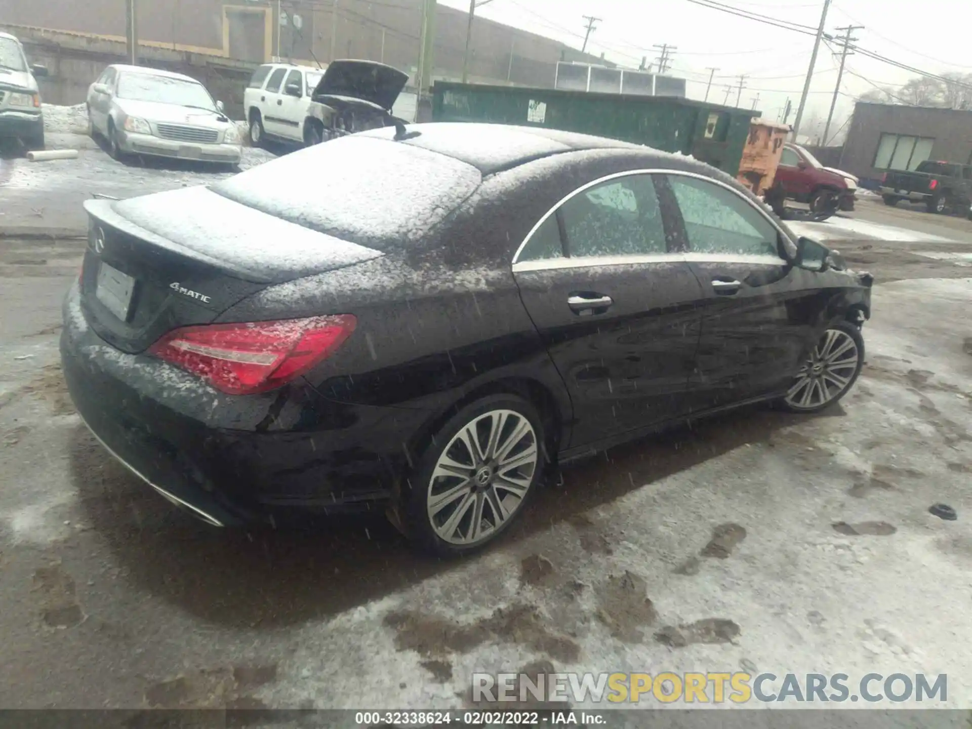 4 Photograph of a damaged car WDDSJ4GB4KN724998 MERCEDES-BENZ CLA 2019