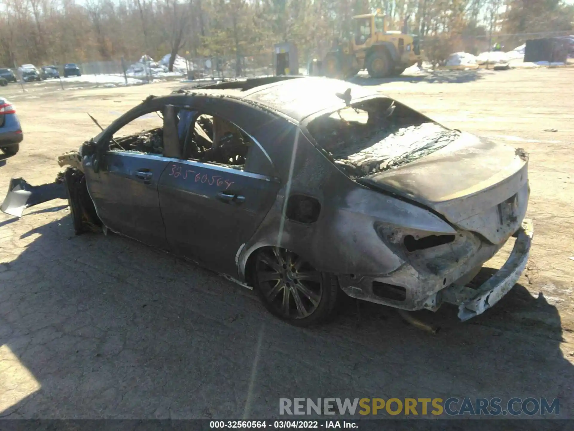 3 Photograph of a damaged car WDDSJ4GB4KN726122 MERCEDES-BENZ CLA 2019