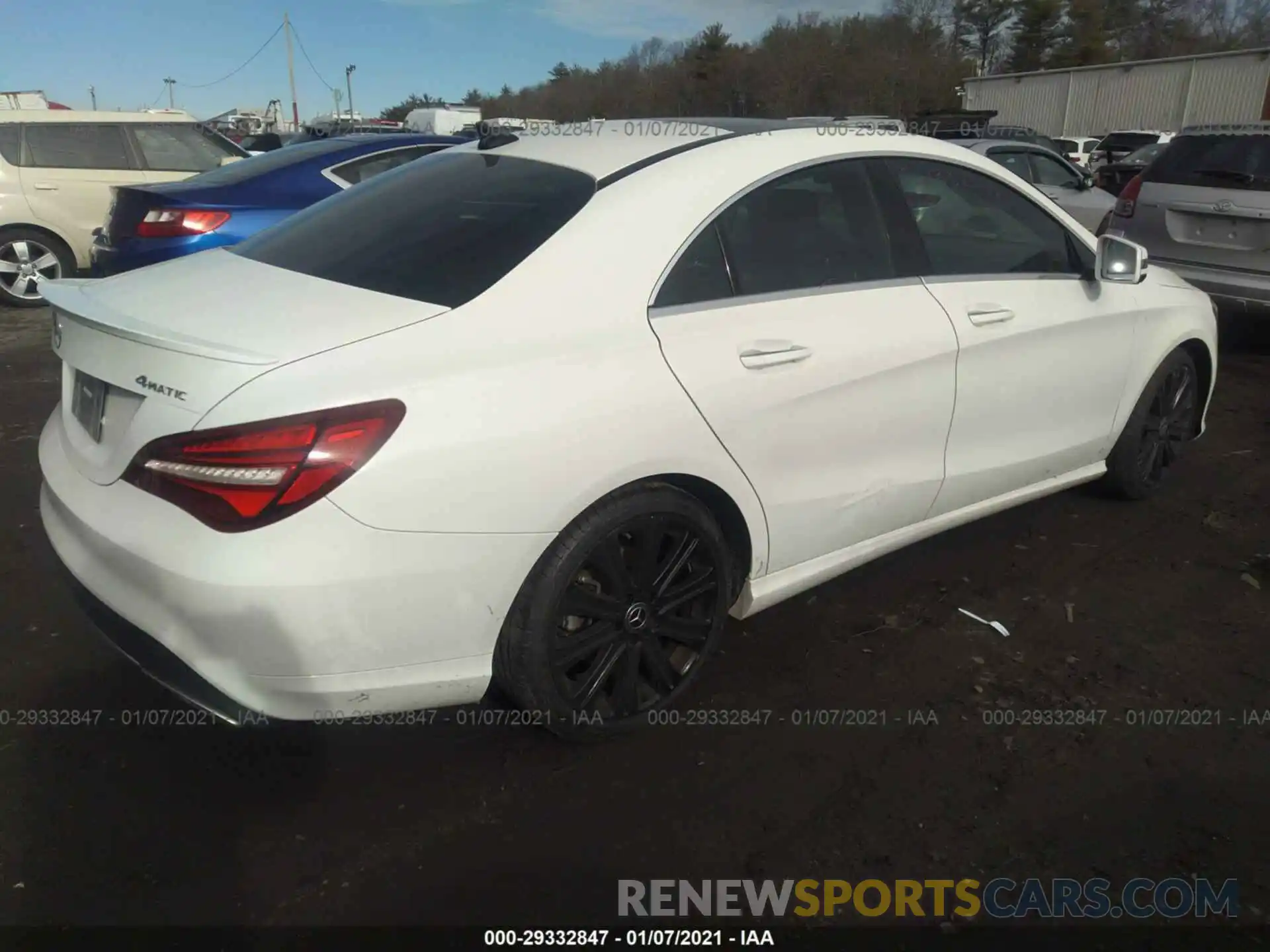 4 Photograph of a damaged car WDDSJ4GB4KN727724 MERCEDES-BENZ CLA 2019