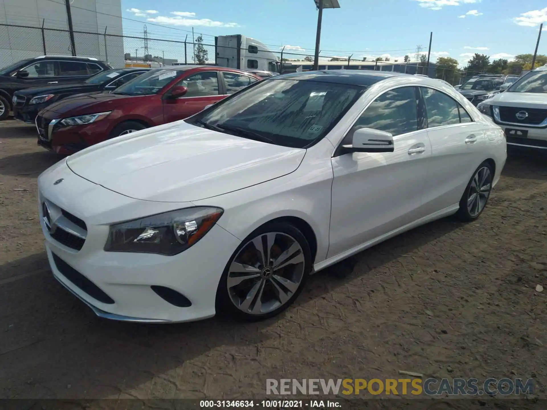 2 Photograph of a damaged car WDDSJ4GB4KN738271 MERCEDES-BENZ CLA 2019