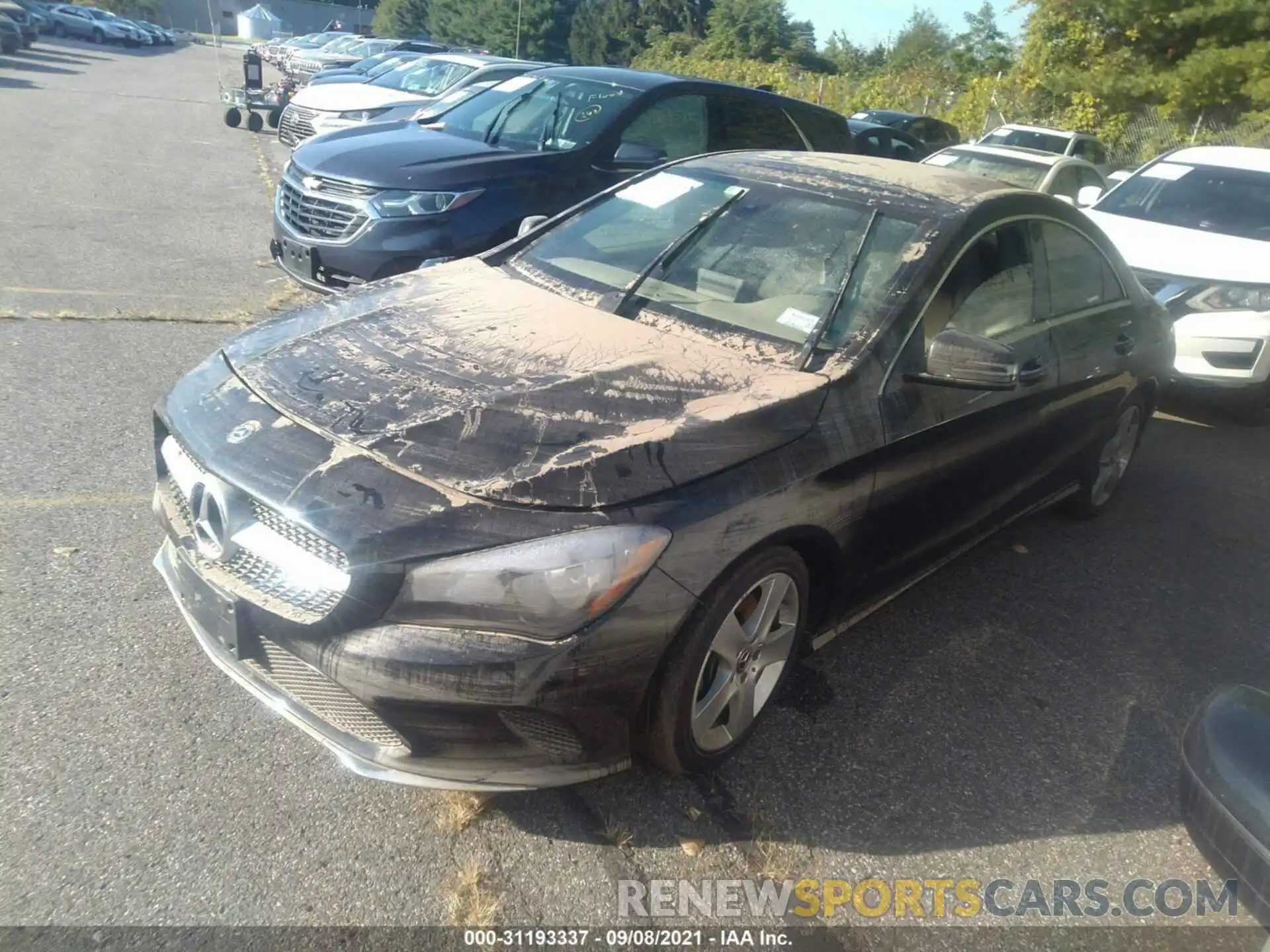 2 Photograph of a damaged car WDDSJ4GB4KN745950 MERCEDES-BENZ CLA 2019