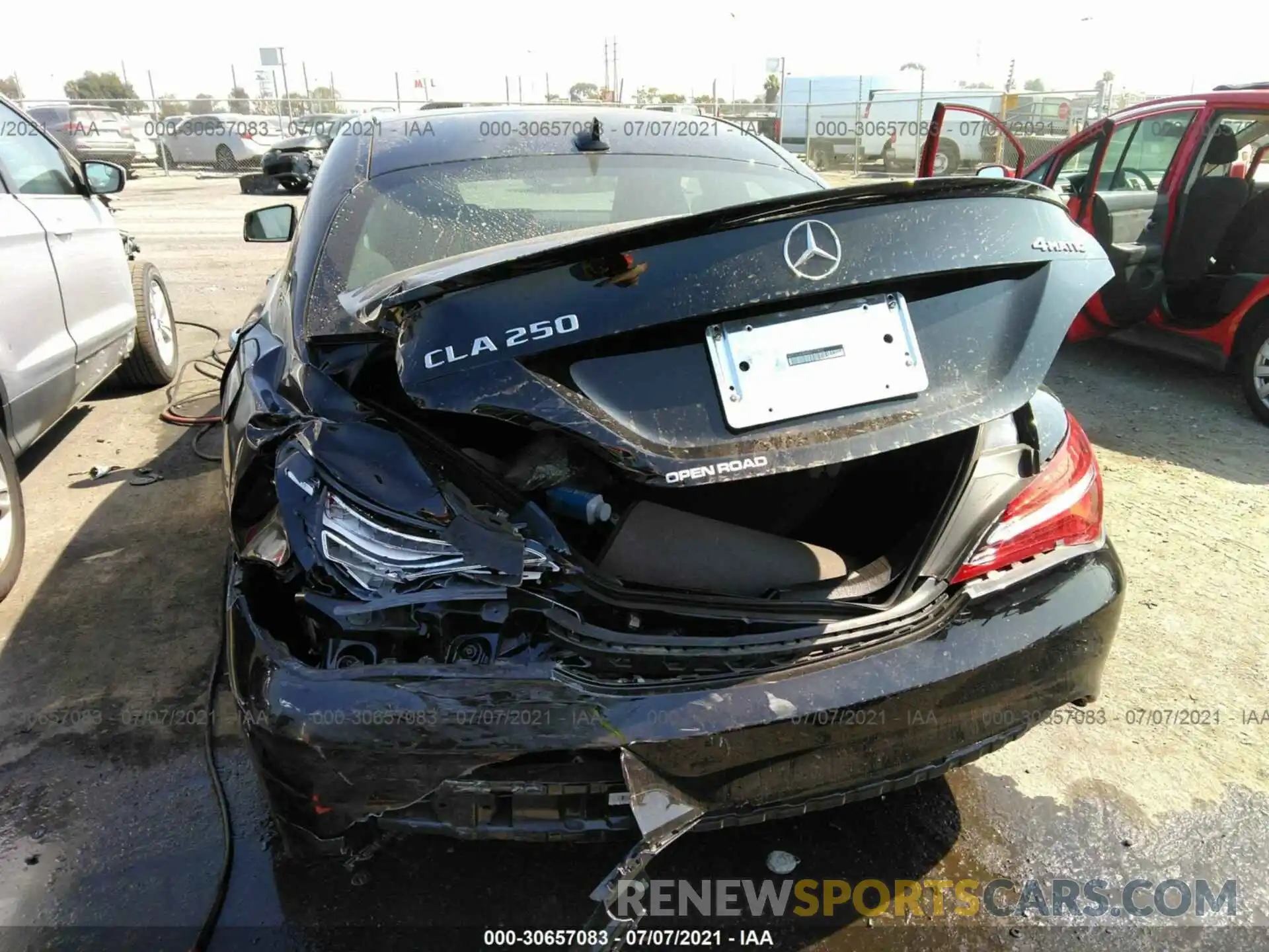 6 Photograph of a damaged car WDDSJ4GB4KN757452 MERCEDES-BENZ CLA 2019