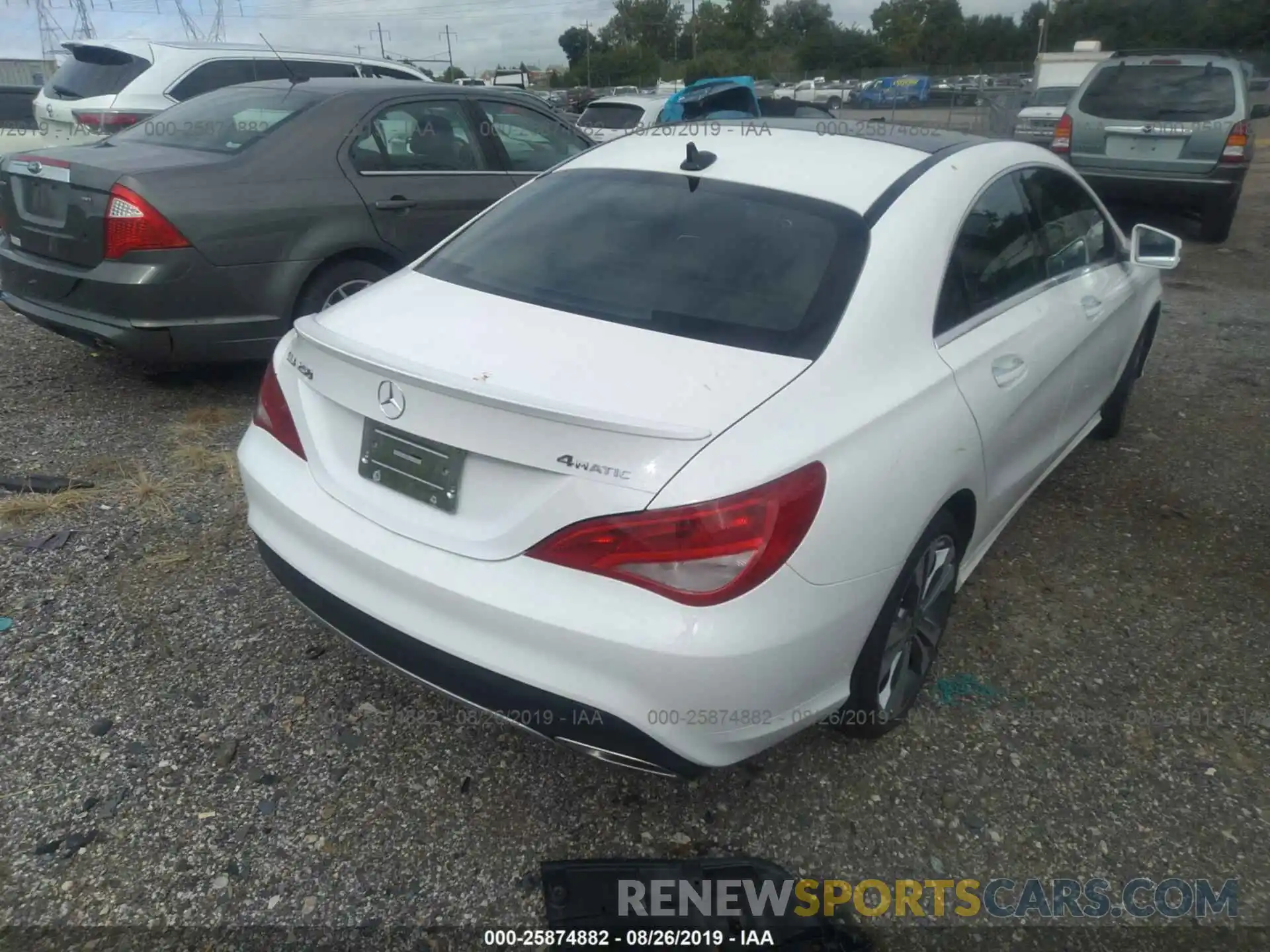 4 Photograph of a damaged car WDDSJ4GB5KN719261 MERCEDES-BENZ CLA 2019