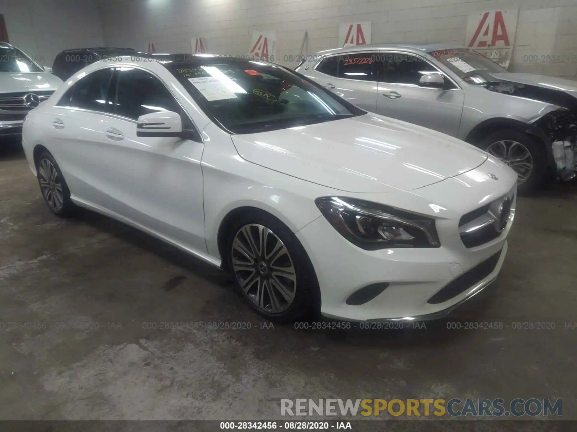 1 Фотография поврежденного автомобиля WDDSJ4GB5KN723133 MERCEDES-BENZ CLA 2019