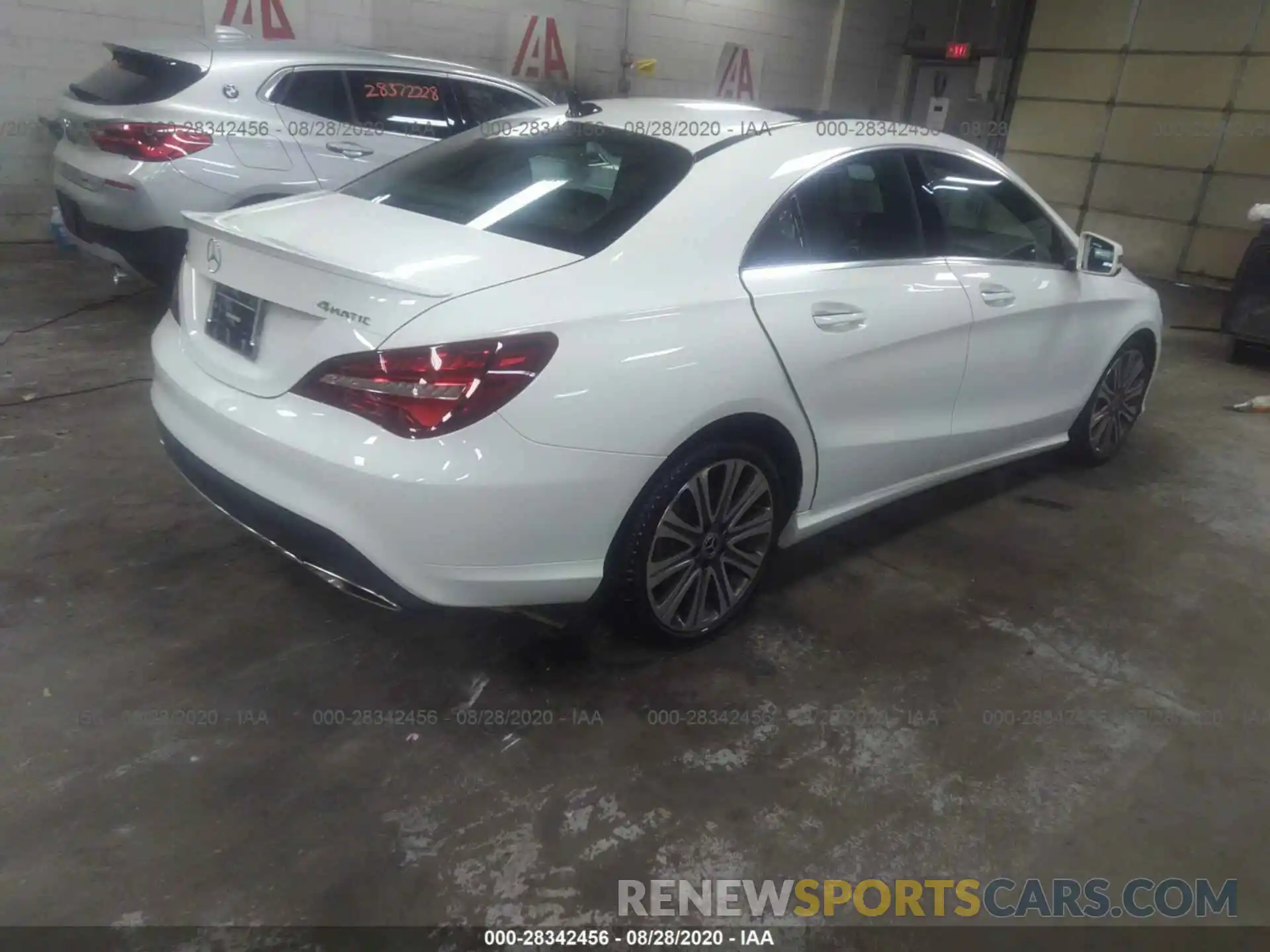 4 Фотография поврежденного автомобиля WDDSJ4GB5KN723133 MERCEDES-BENZ CLA 2019