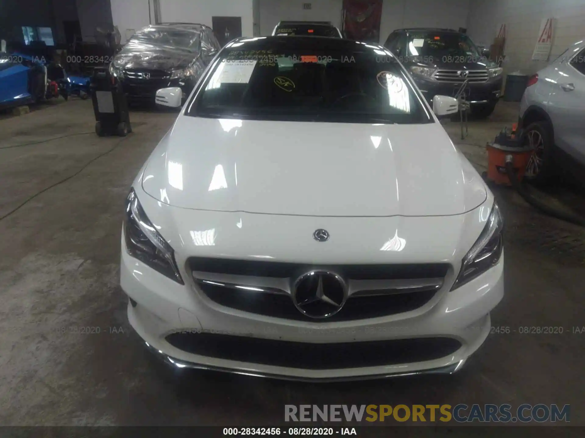 6 Фотография поврежденного автомобиля WDDSJ4GB5KN723133 MERCEDES-BENZ CLA 2019