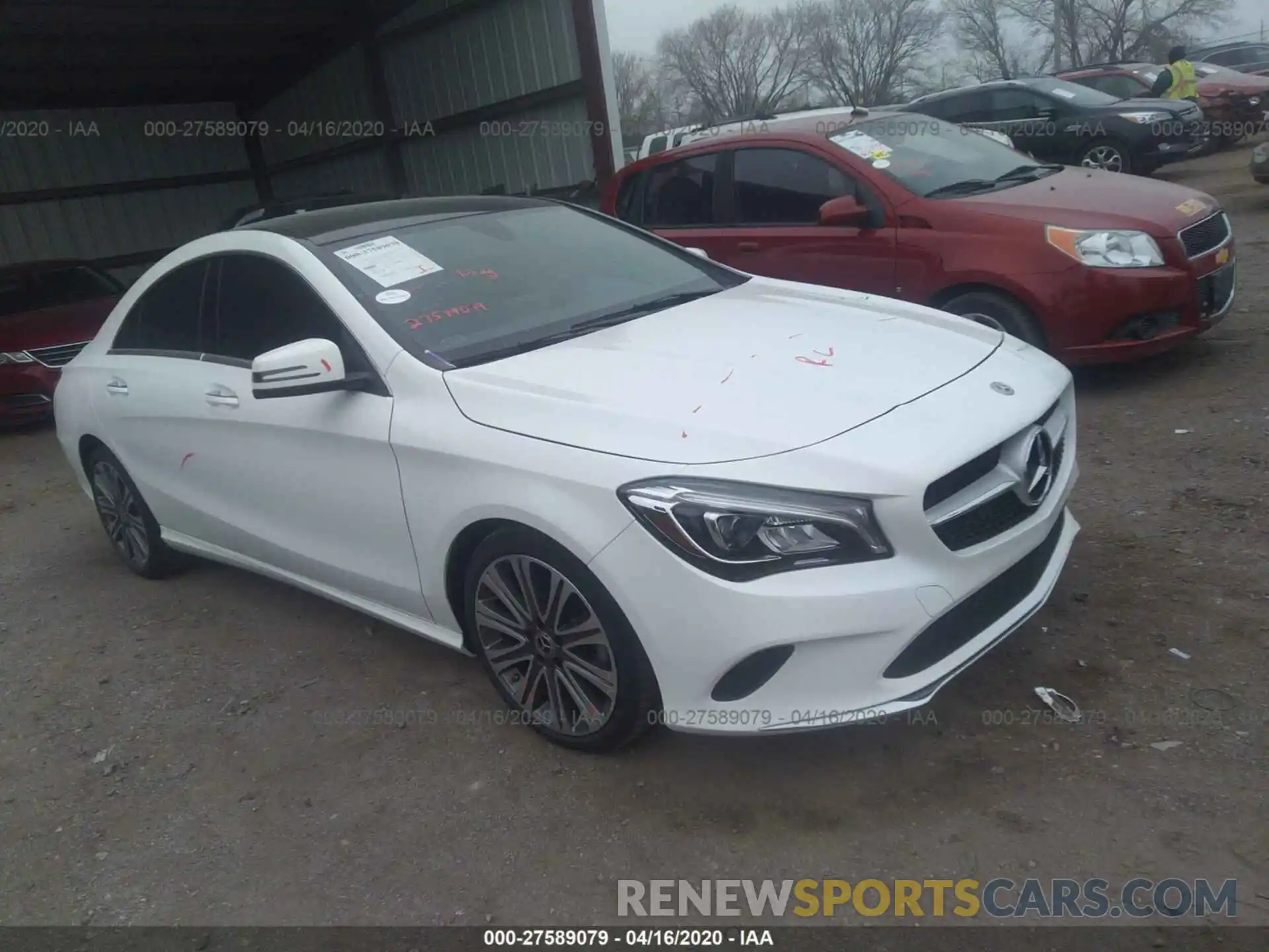 1 Photograph of a damaged car WDDSJ4GB5KN723472 MERCEDES-BENZ CLA 2019