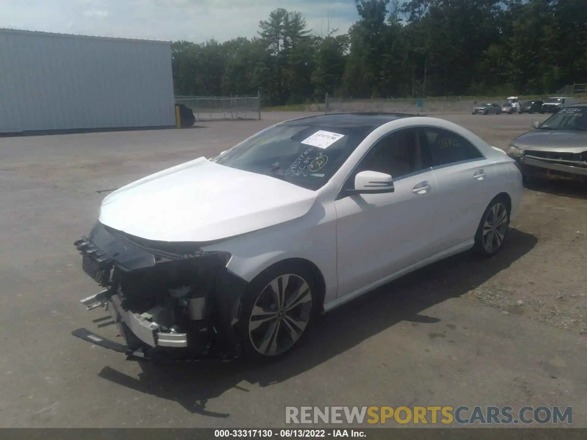 2 Photograph of a damaged car WDDSJ4GB5KN726923 MERCEDES-BENZ CLA 2019