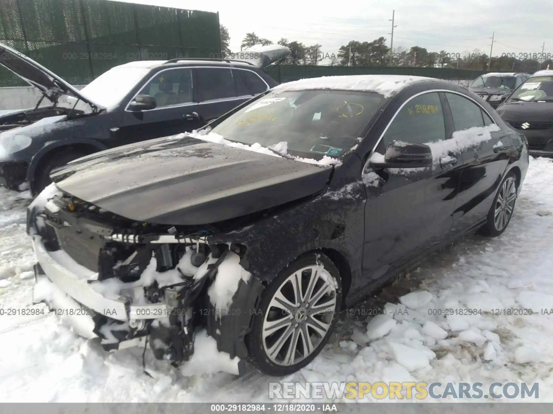 2 Photograph of a damaged car WDDSJ4GB5KN757640 MERCEDES-BENZ CLA 2019