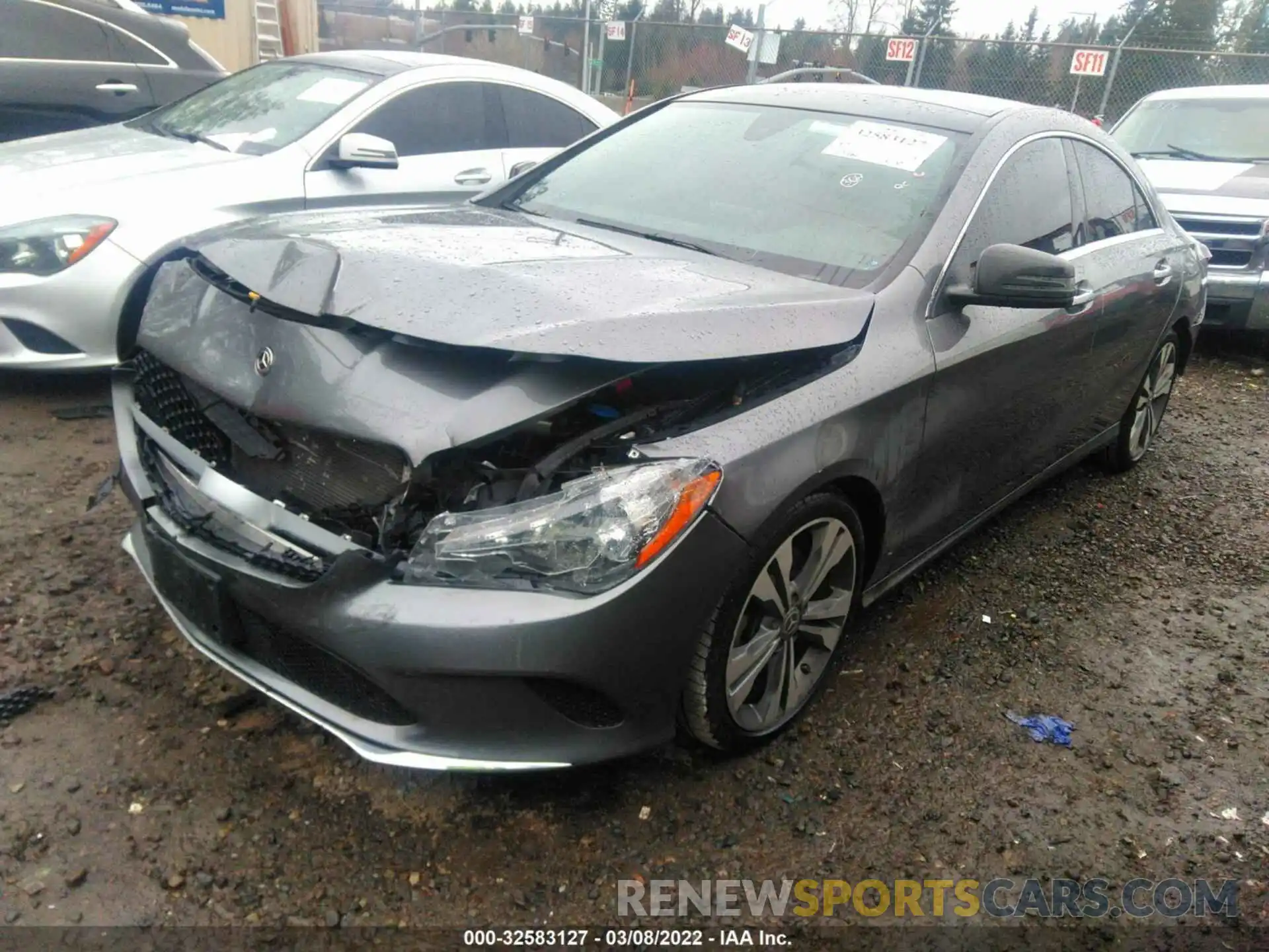 2 Photograph of a damaged car WDDSJ4GB5KN757699 MERCEDES-BENZ CLA 2019