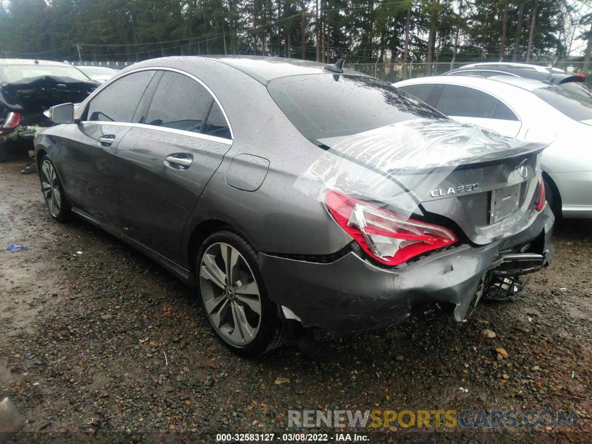 3 Photograph of a damaged car WDDSJ4GB5KN757699 MERCEDES-BENZ CLA 2019