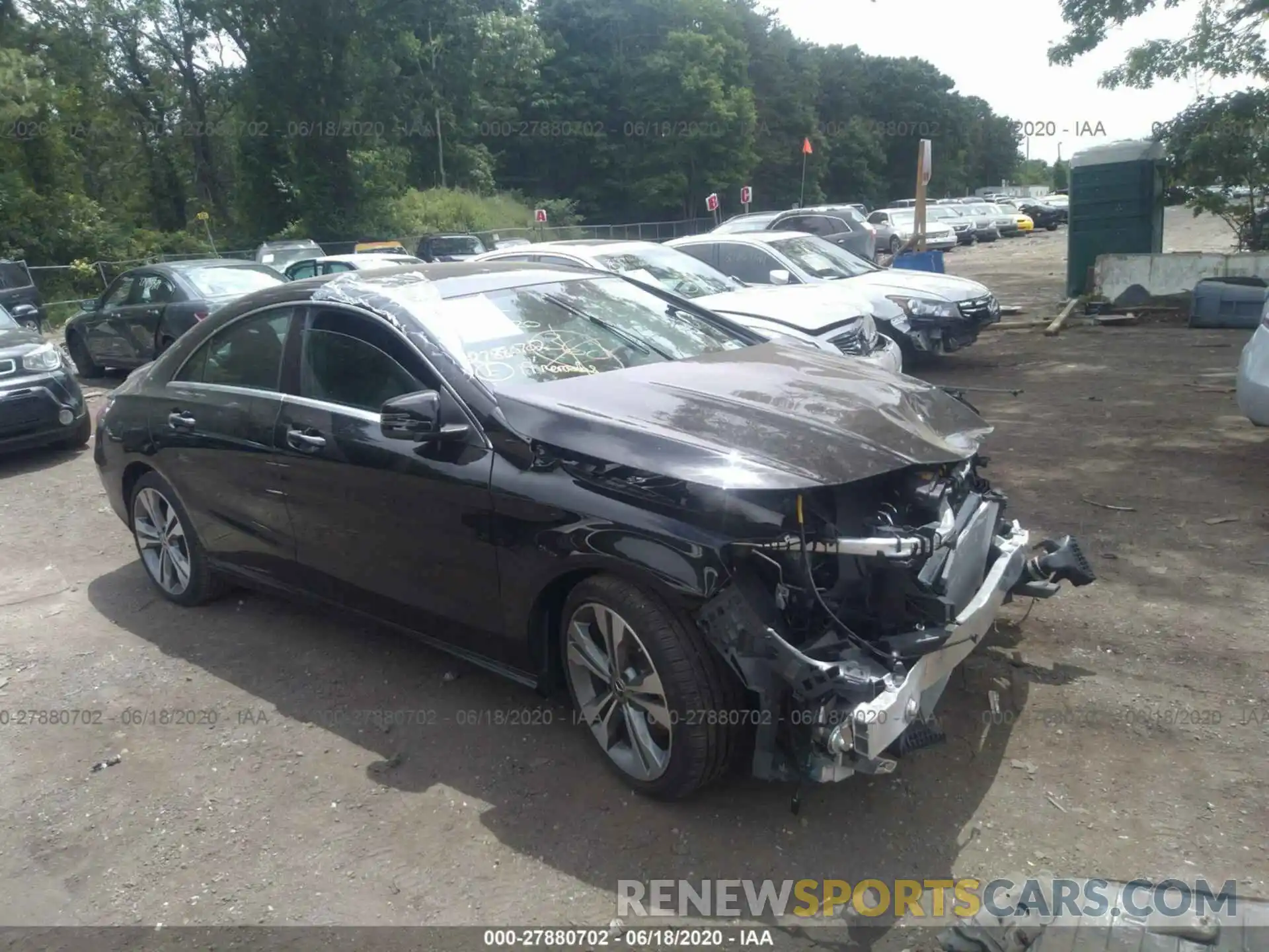 1 Photograph of a damaged car WDDSJ4GB5KN772011 MERCEDES-BENZ CLA 2019