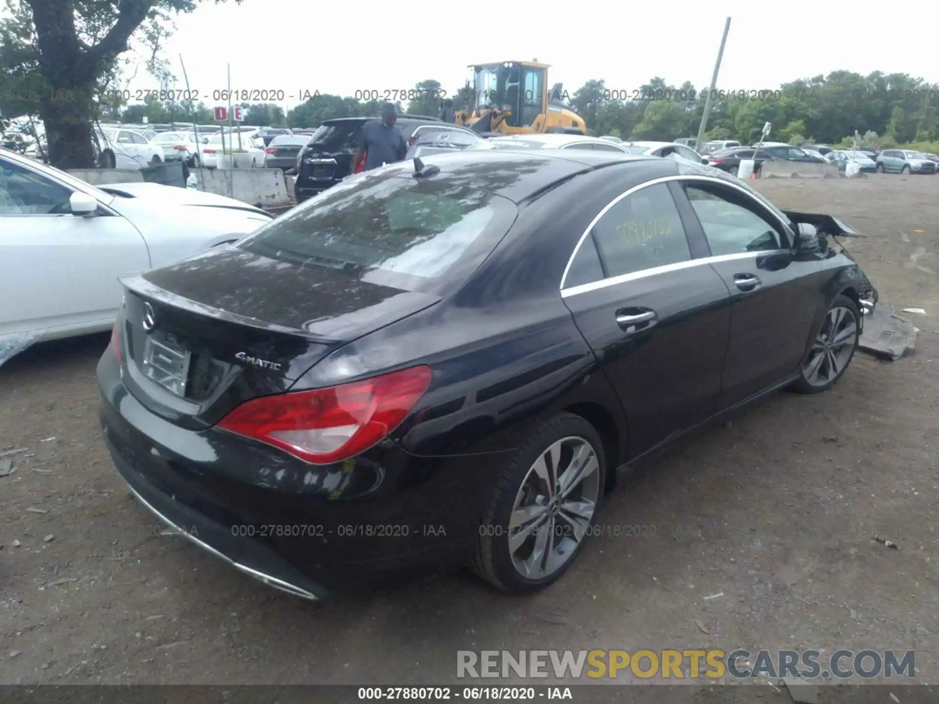 4 Photograph of a damaged car WDDSJ4GB5KN772011 MERCEDES-BENZ CLA 2019