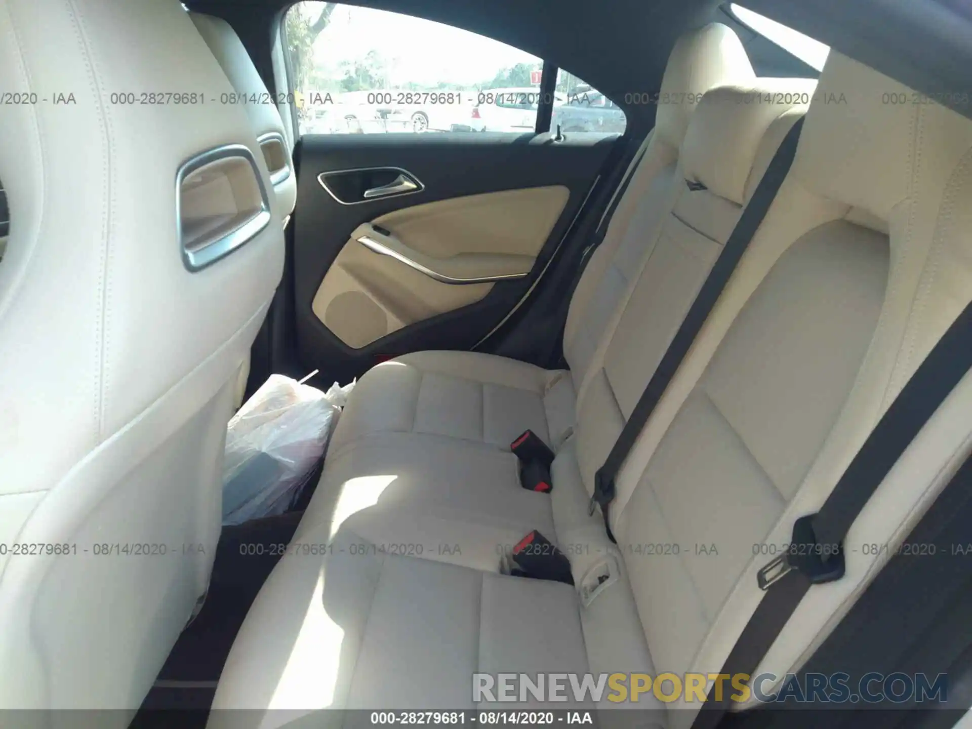 8 Photograph of a damaged car WDDSJ4GB6KN722654 MERCEDES-BENZ CLA 2019