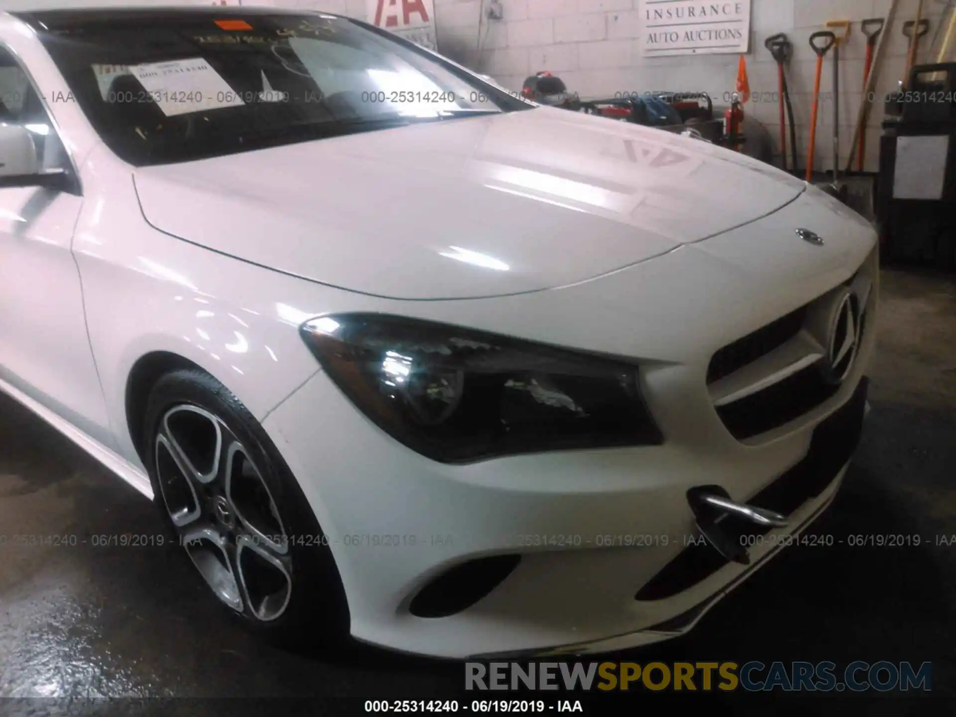 6 Photograph of a damaged car WDDSJ4GB6KN723352 MERCEDES-BENZ CLA 2019