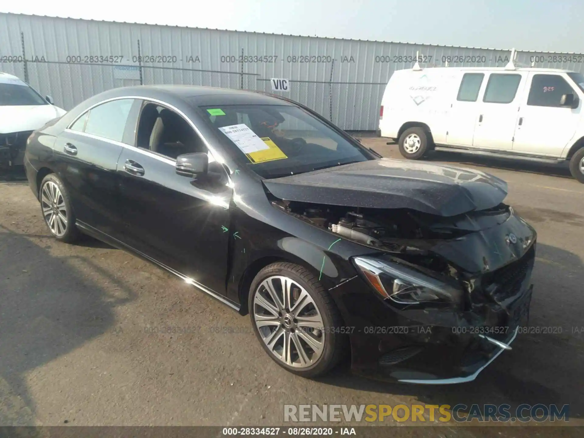 1 Photograph of a damaged car WDDSJ4GB6KN723979 MERCEDES-BENZ CLA 2019