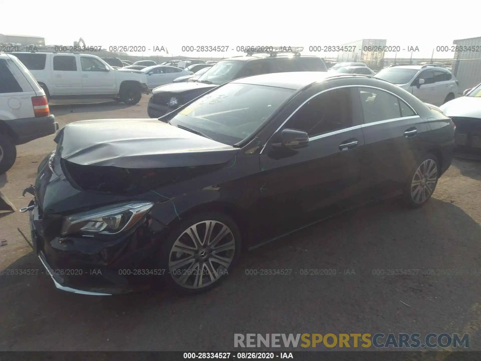 2 Фотография поврежденного автомобиля WDDSJ4GB6KN723979 MERCEDES-BENZ CLA 2019