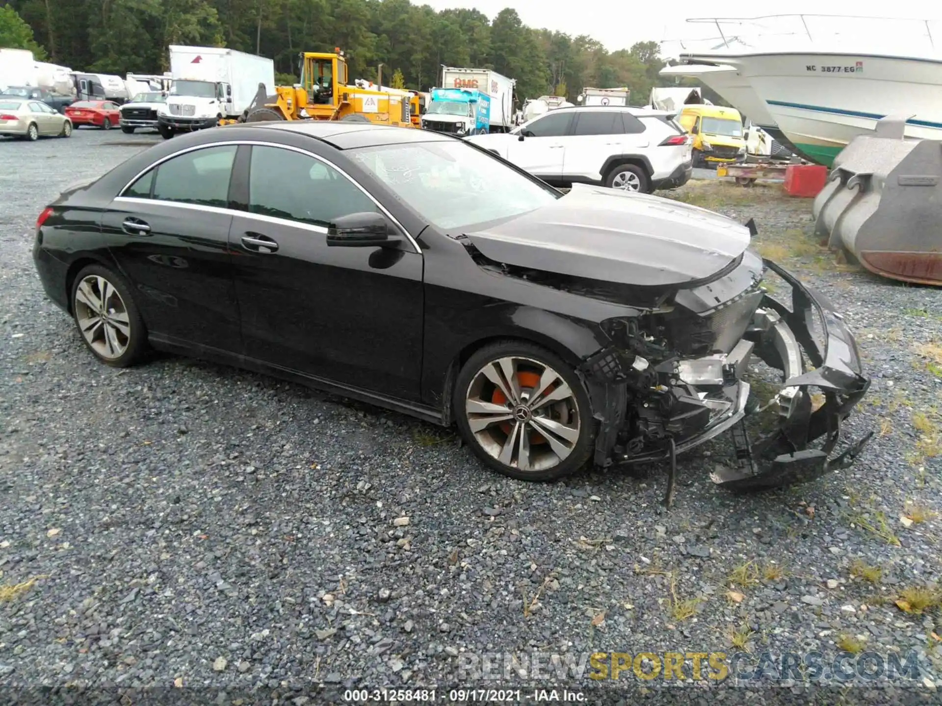 1 Photograph of a damaged car WDDSJ4GB6KN724498 MERCEDES-BENZ CLA 2019