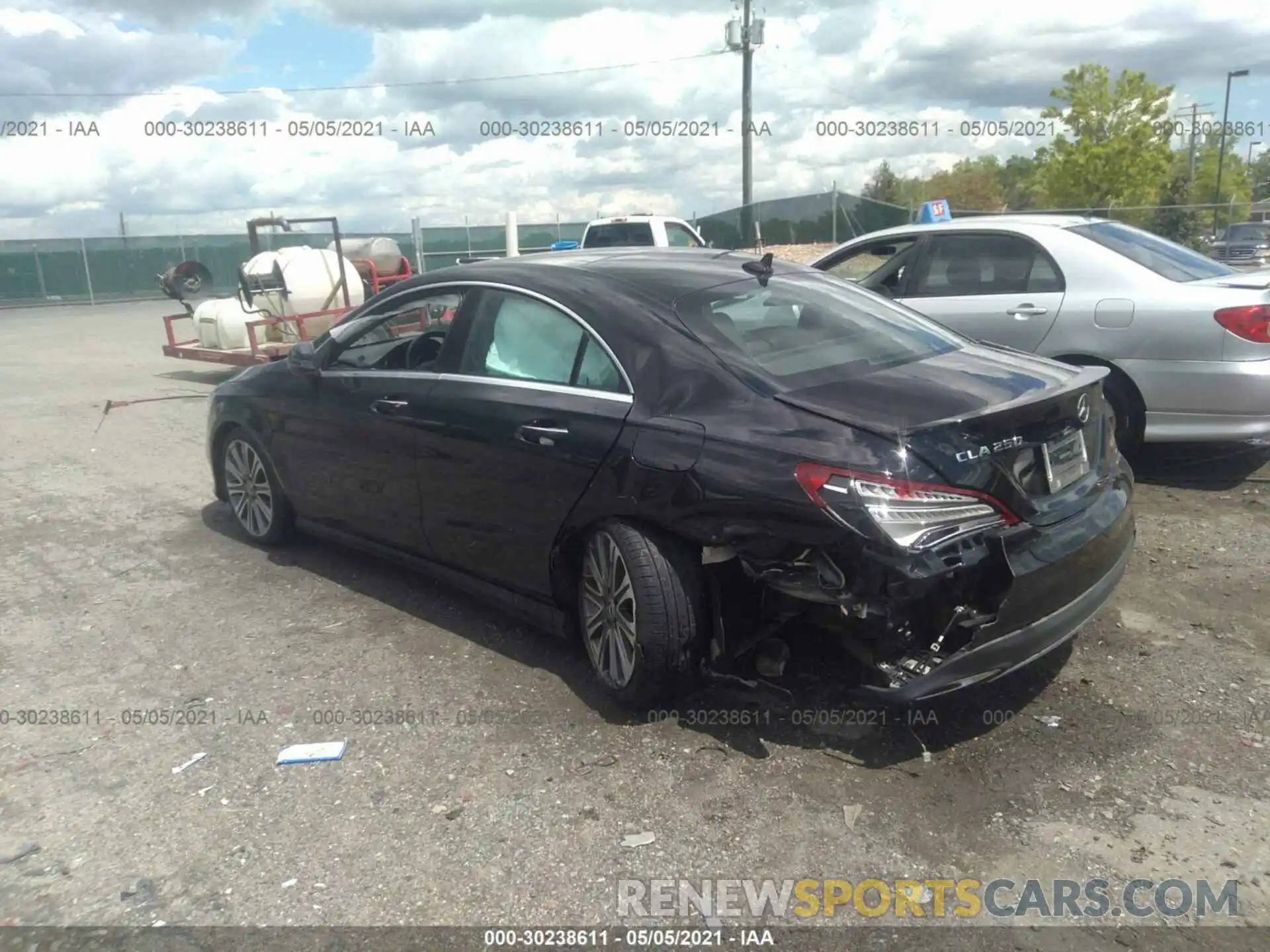 3 Photograph of a damaged car WDDSJ4GB6KN738370 MERCEDES-BENZ CLA 2019