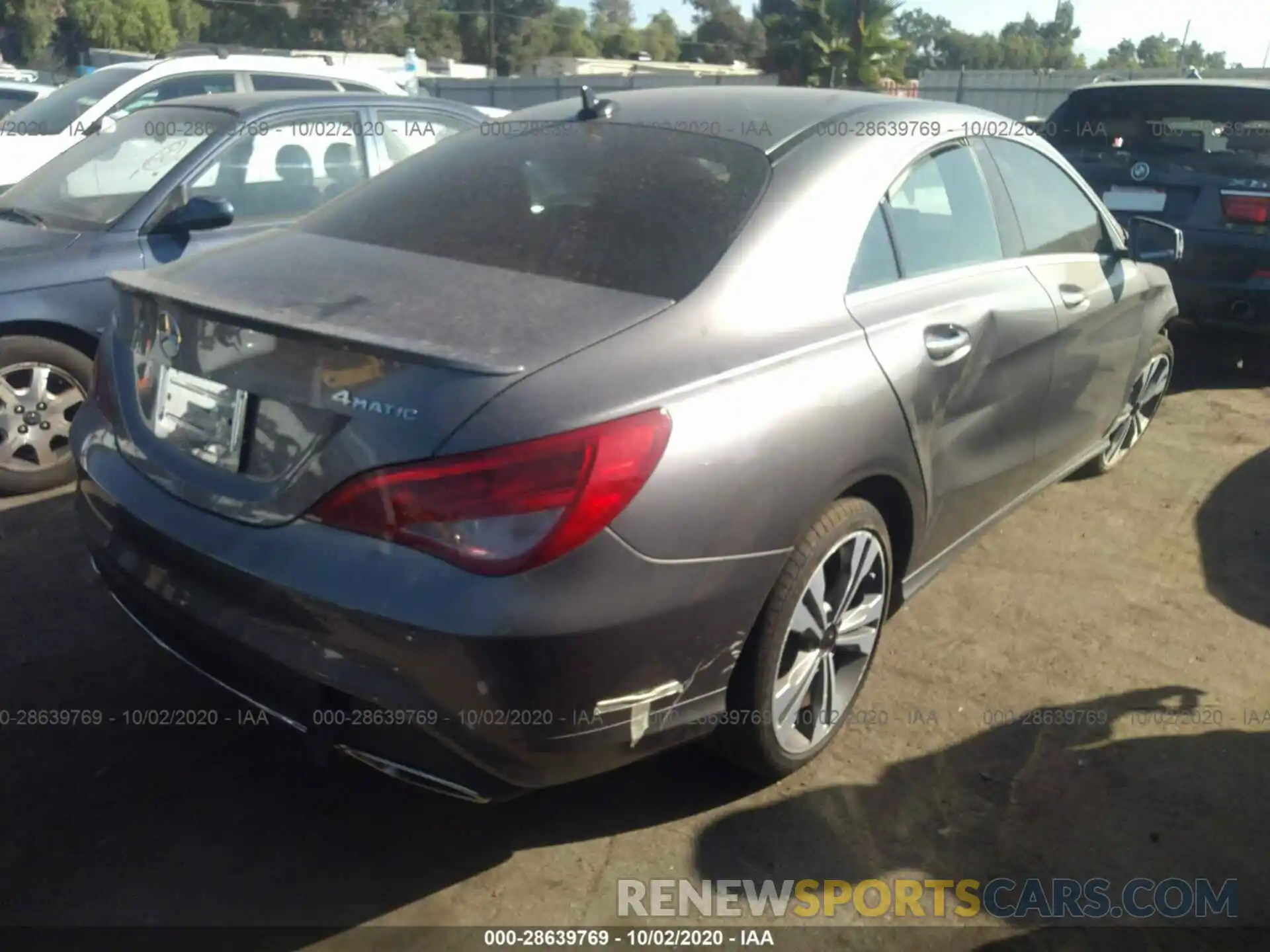 4 Photograph of a damaged car WDDSJ4GB6KN762040 MERCEDES-BENZ CLA 2019