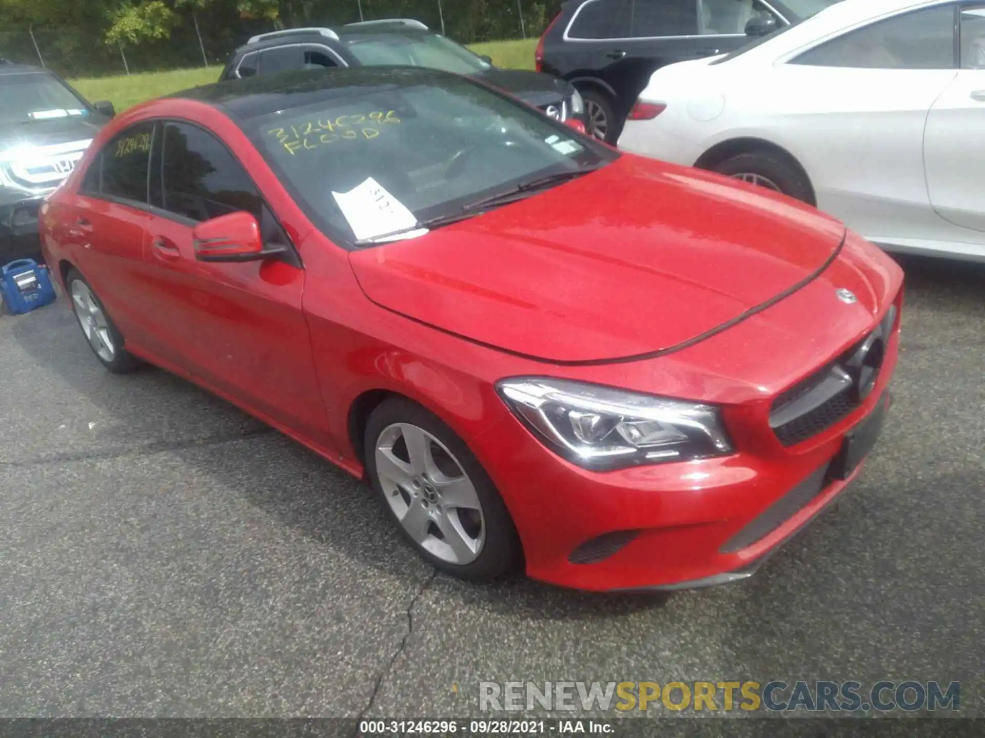 1 Photograph of a damaged car WDDSJ4GB7KN721321 MERCEDES-BENZ CLA 2019