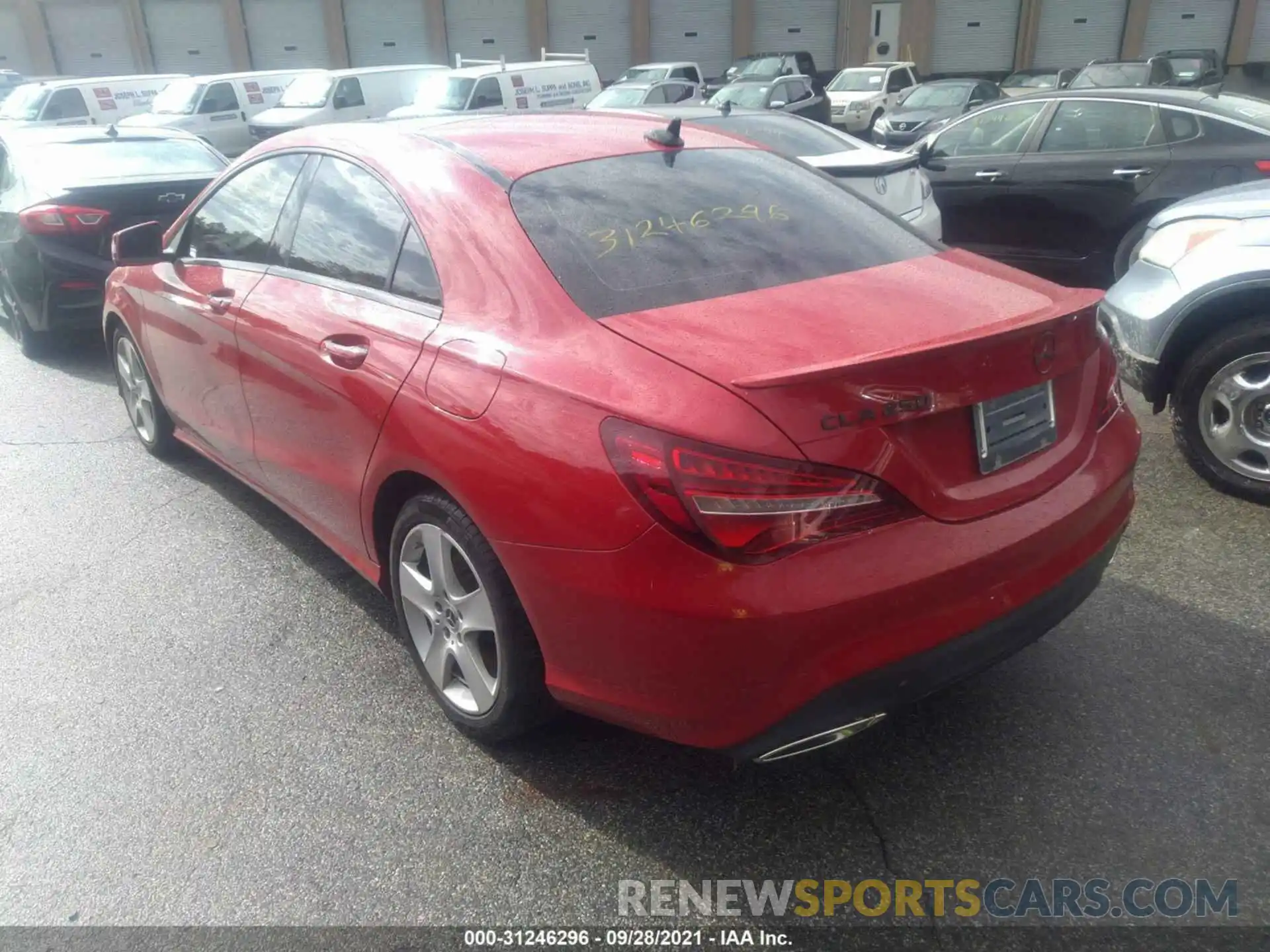 3 Photograph of a damaged car WDDSJ4GB7KN721321 MERCEDES-BENZ CLA 2019