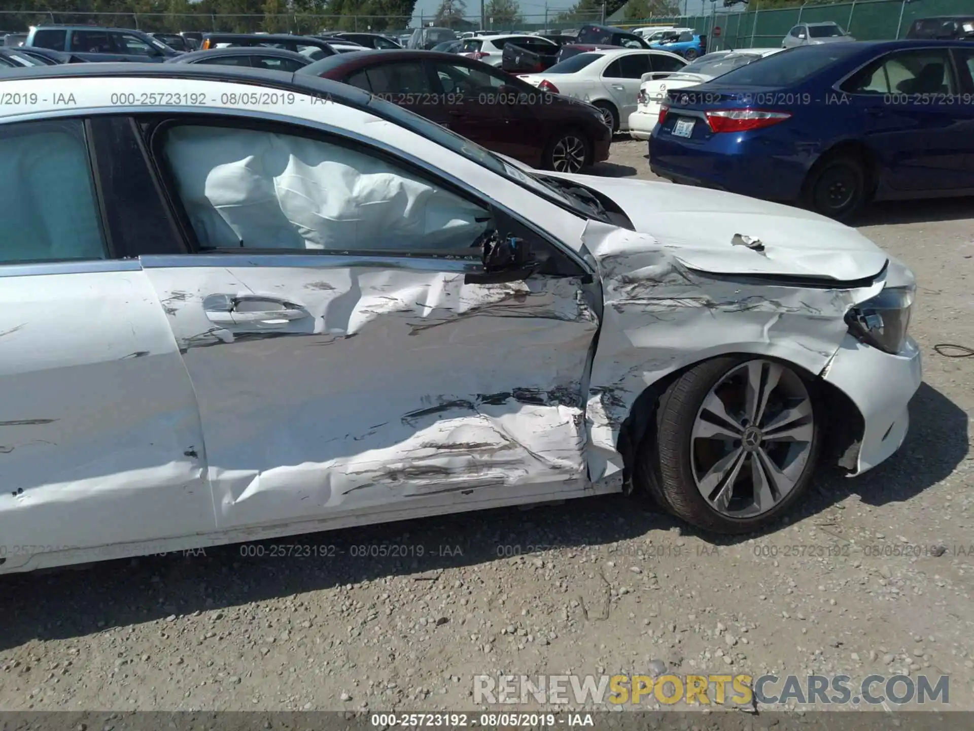 6 Photograph of a damaged car WDDSJ4GB7KN723442 MERCEDES-BENZ CLA 2019