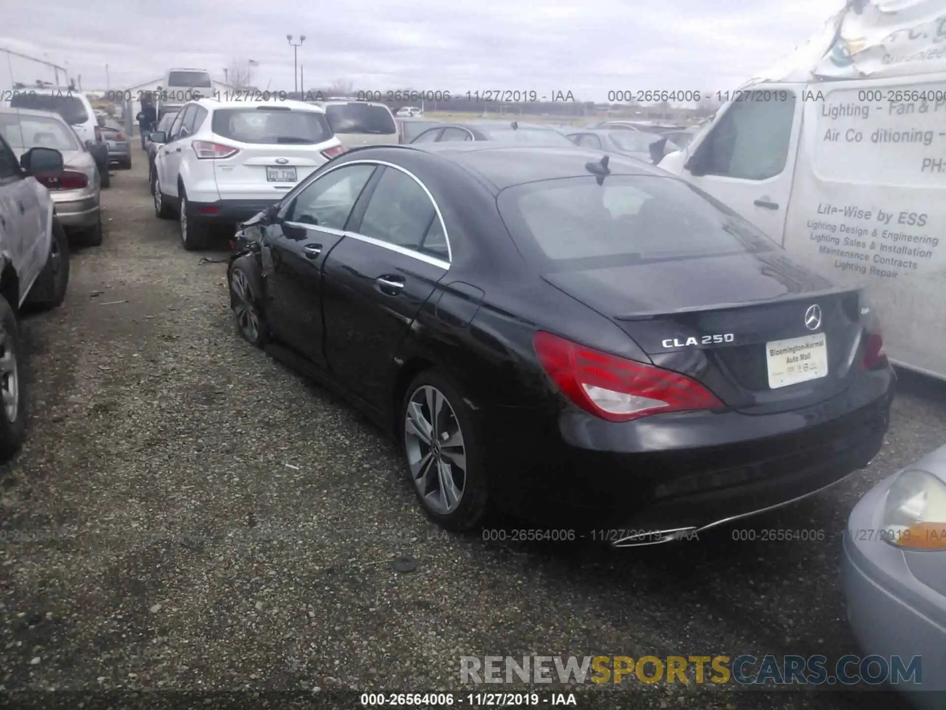 3 Photograph of a damaged car WDDSJ4GB7KN724753 MERCEDES-BENZ CLA 2019