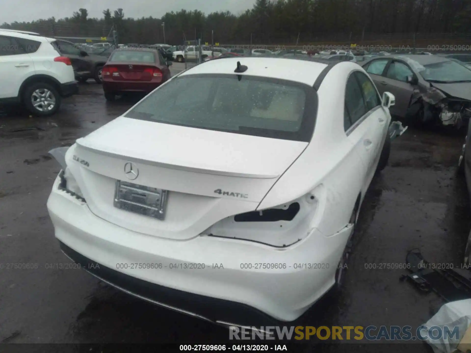 4 Photograph of a damaged car WDDSJ4GB7KN724851 MERCEDES-BENZ CLA 2019